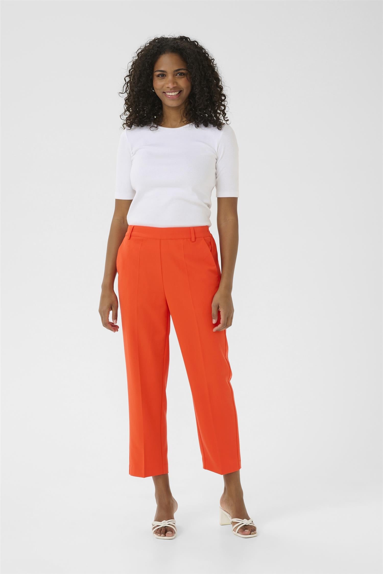 Sakura cropped pants