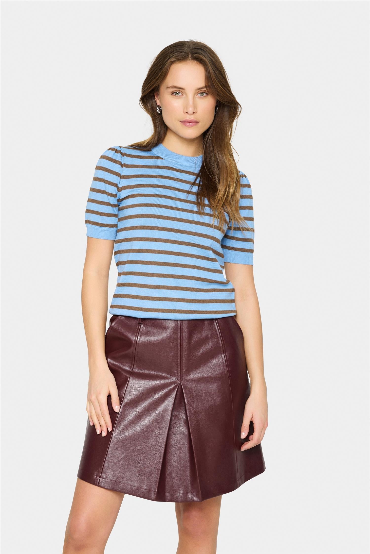 Mila ss stripe pullover