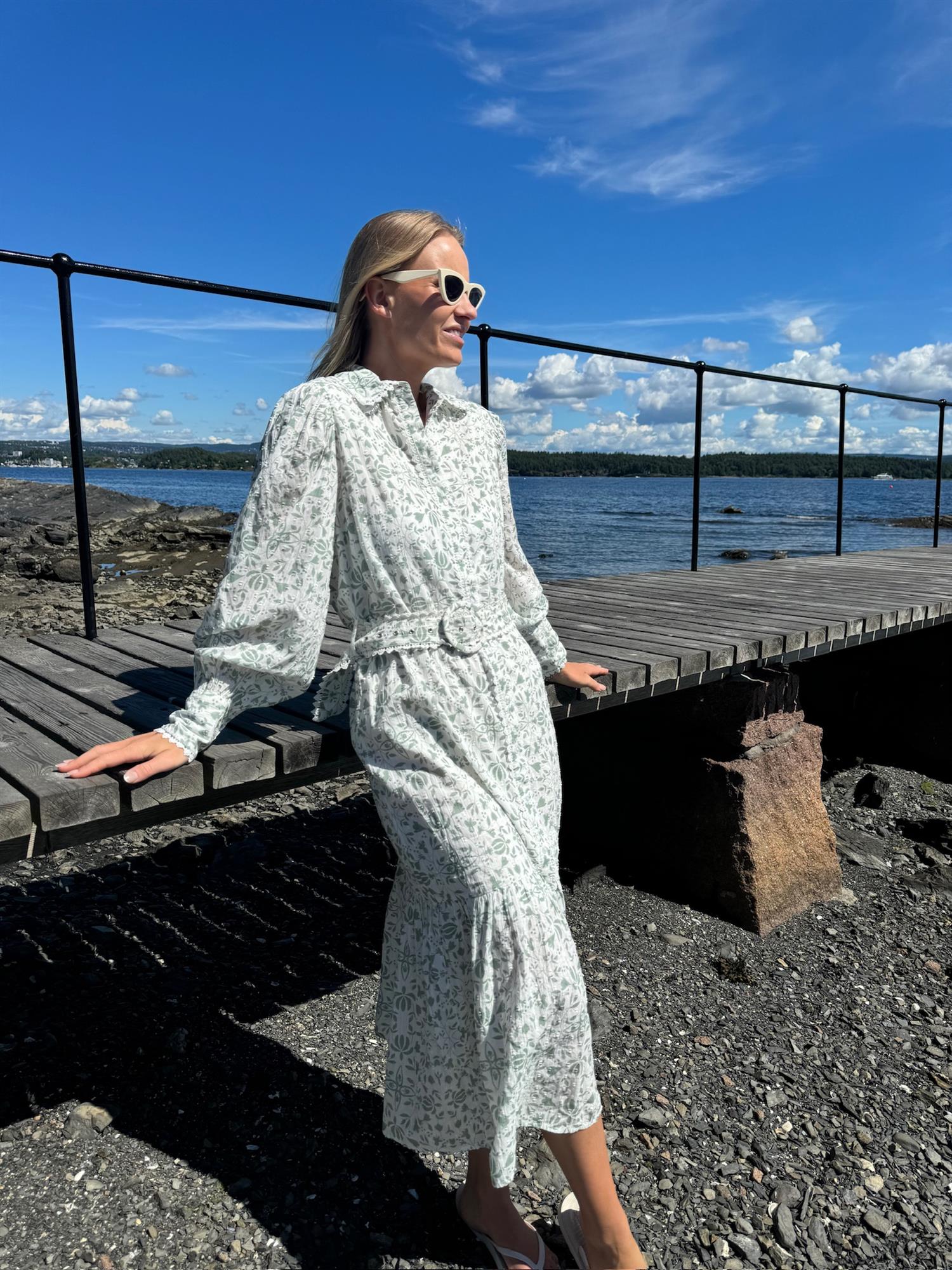 Vips ls long shirt dress
