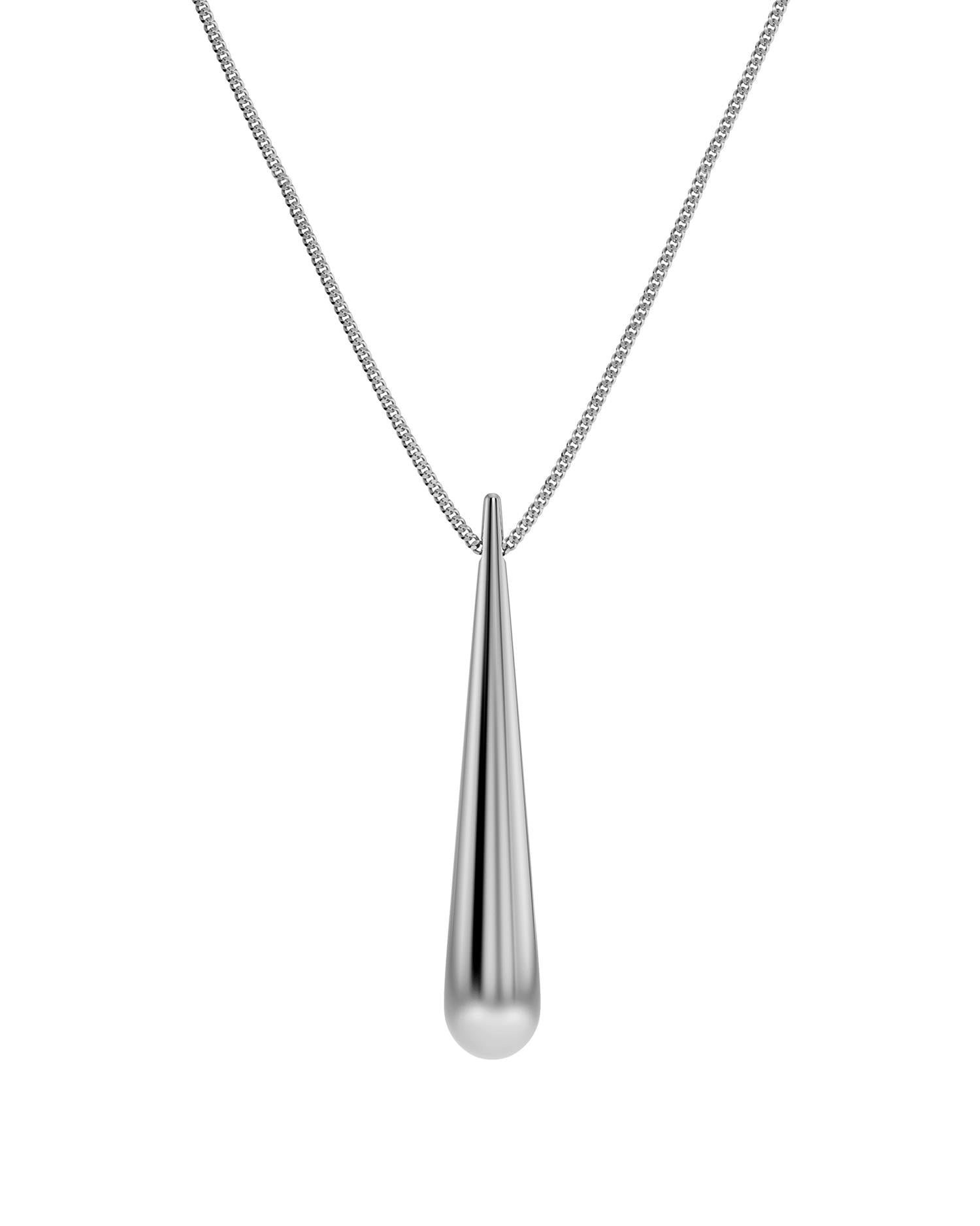 Drops necklace steel