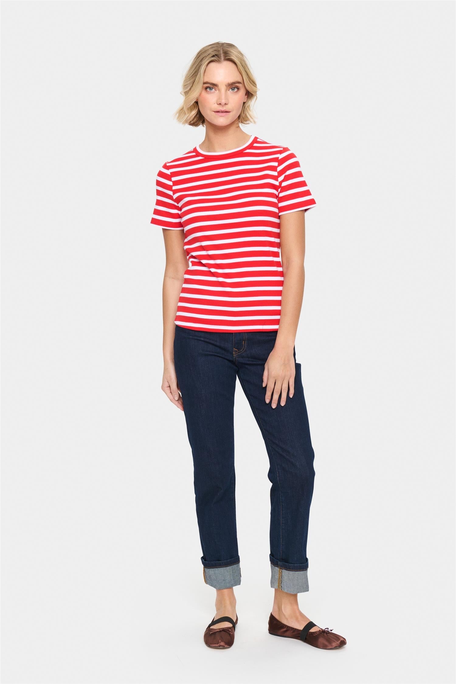 Aster ss stripe t-shirt