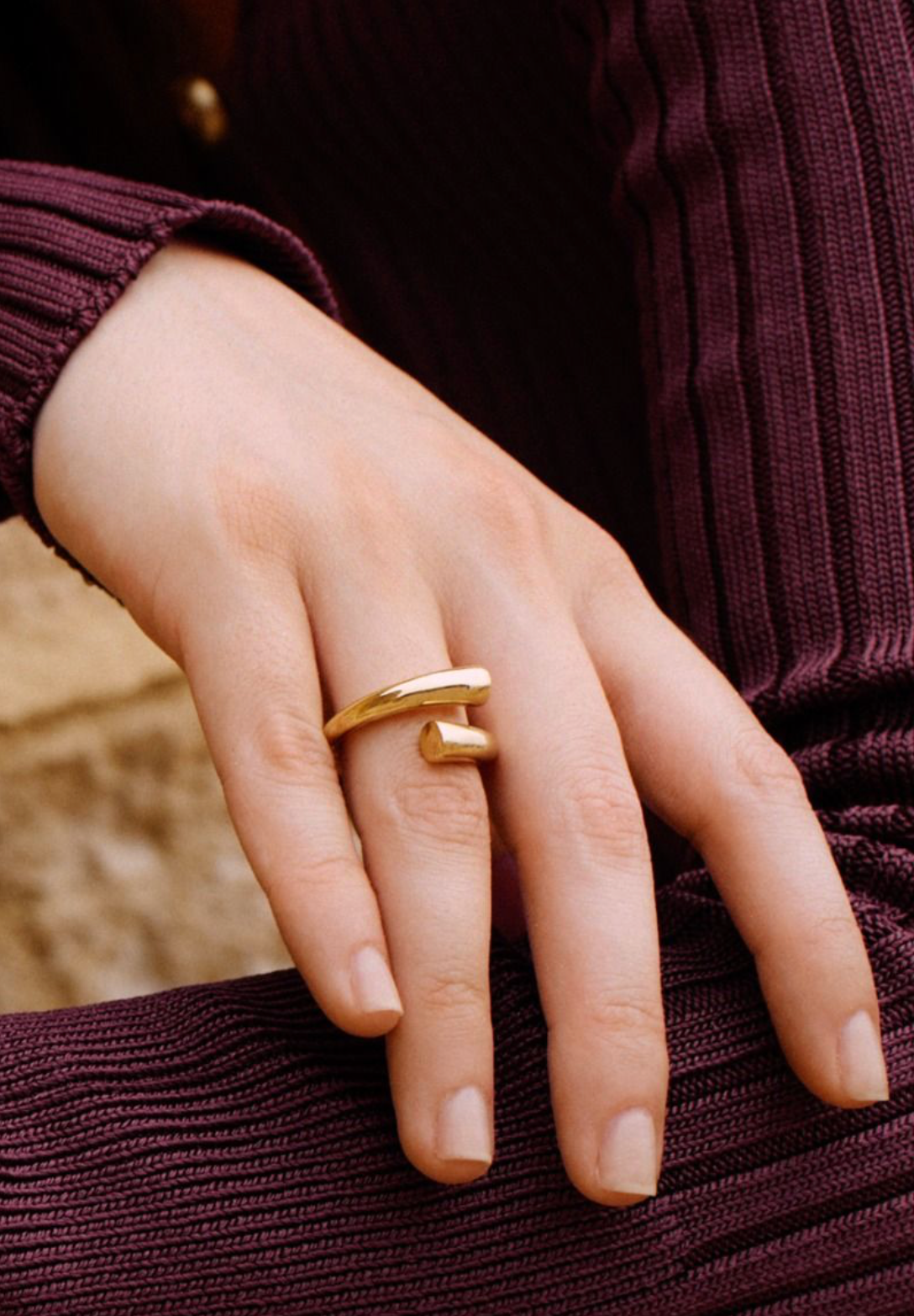 Sweep ring gold