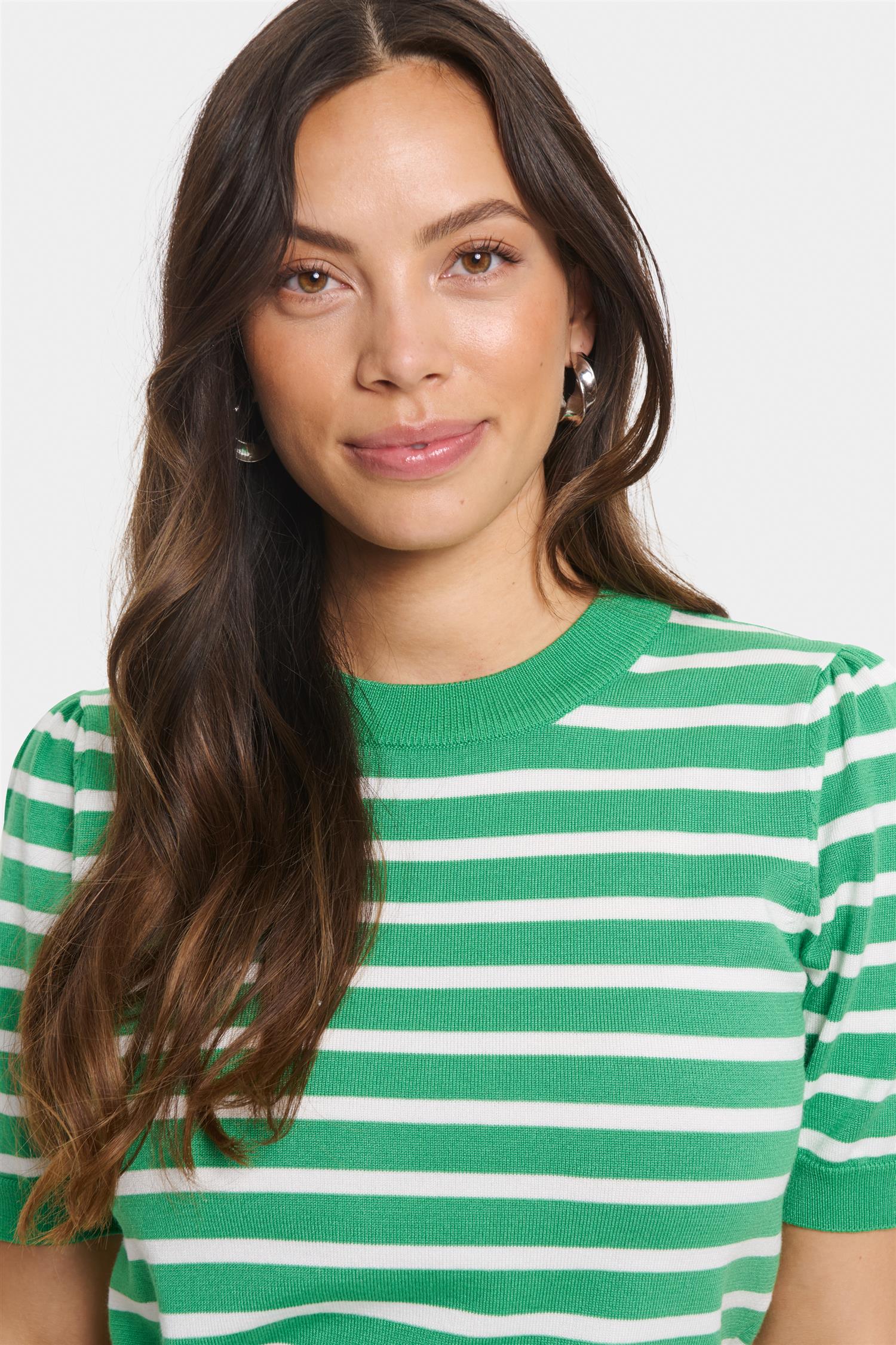 Mila ss stripe pullover