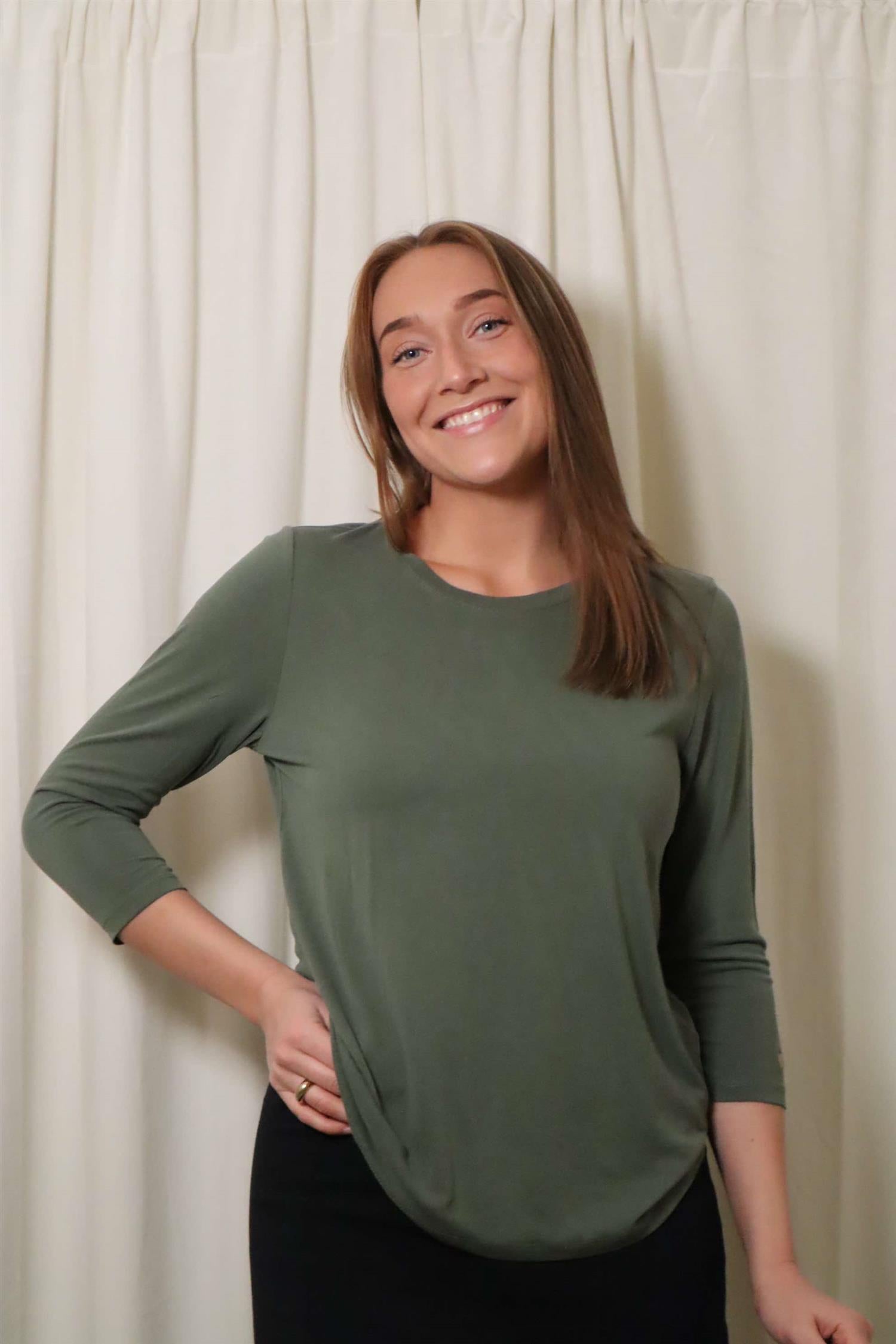 Nina t-shirt 3/4 arm