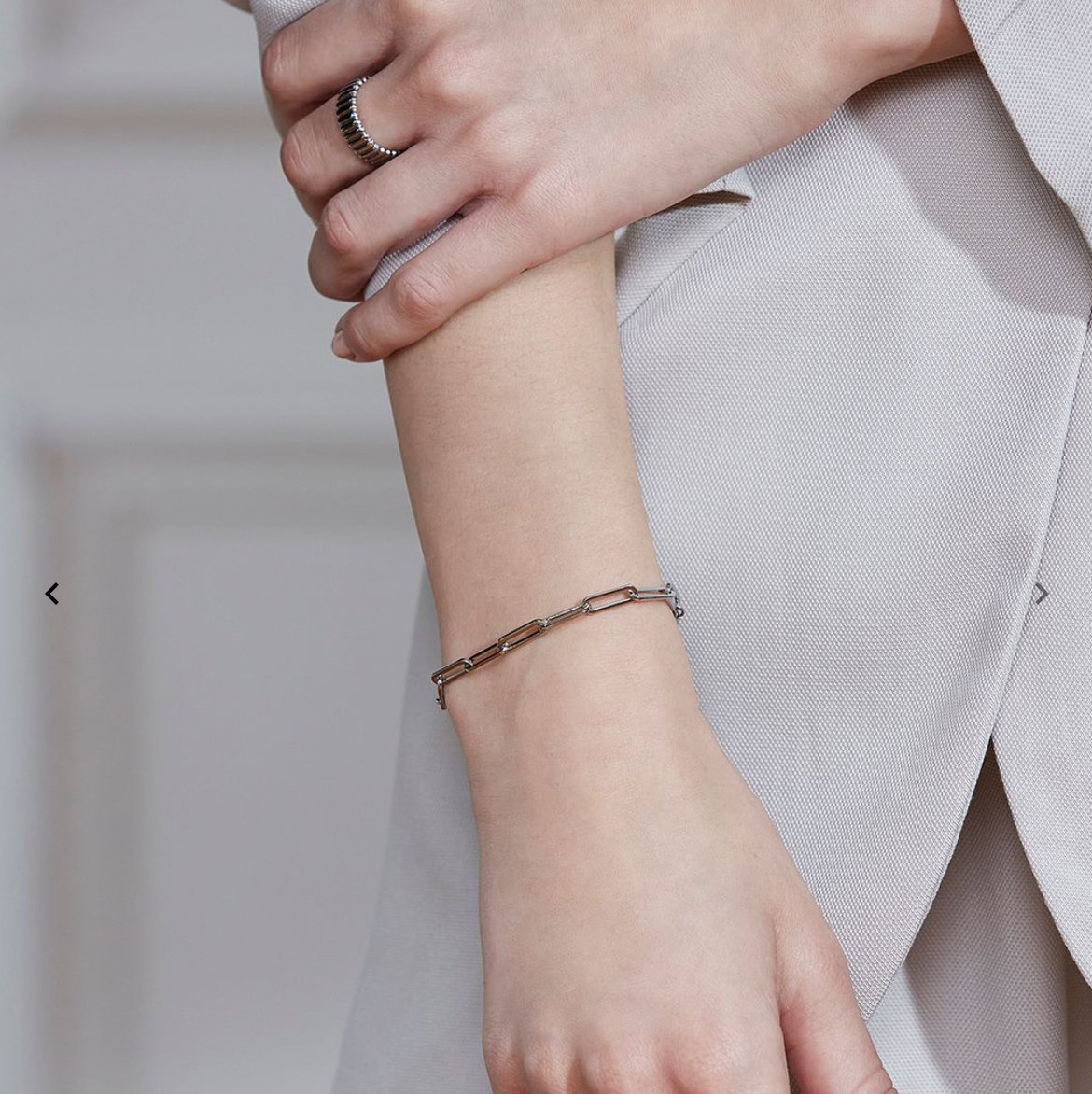 Ivy bracelet steel