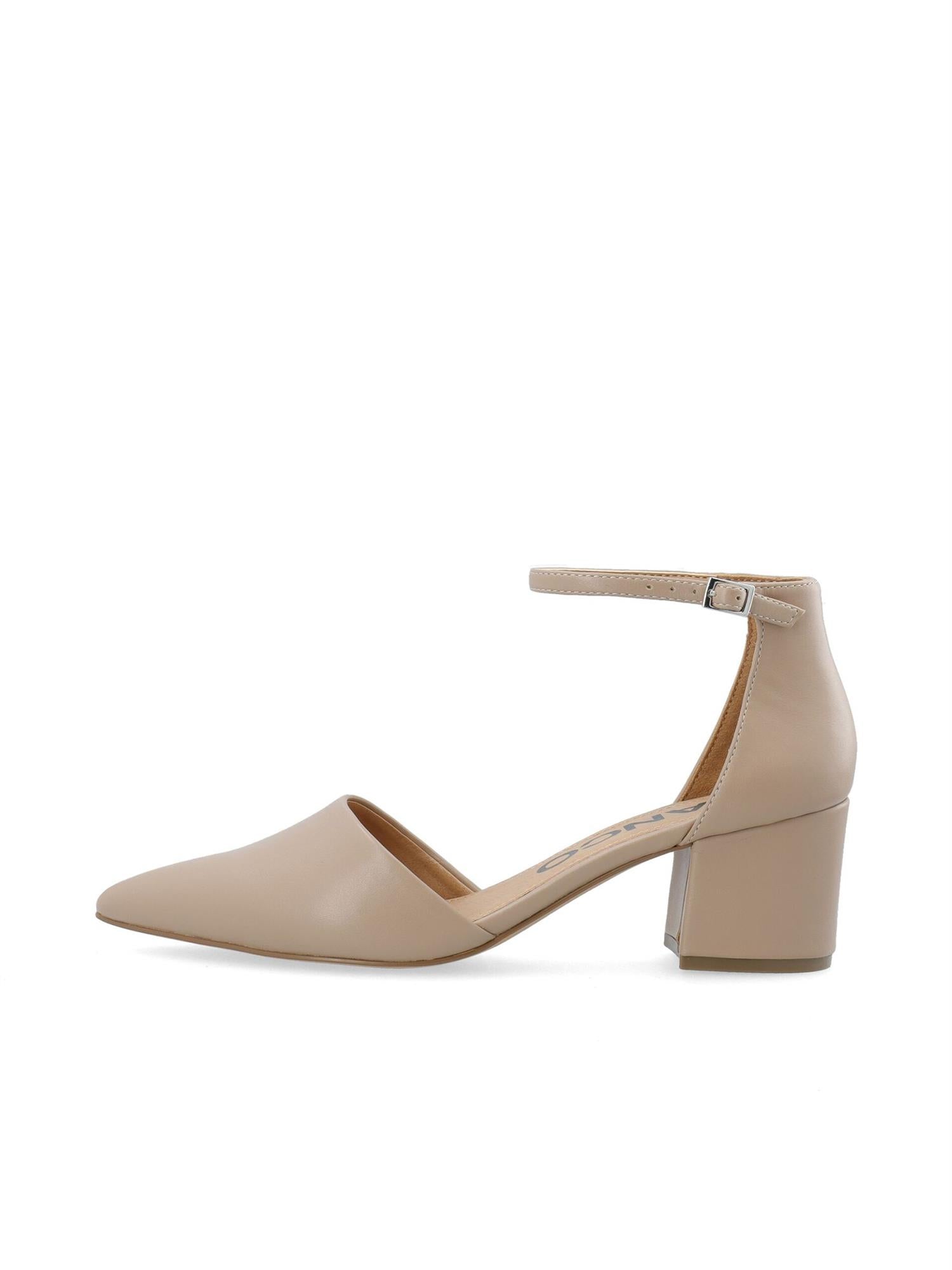 devived pump faux leather