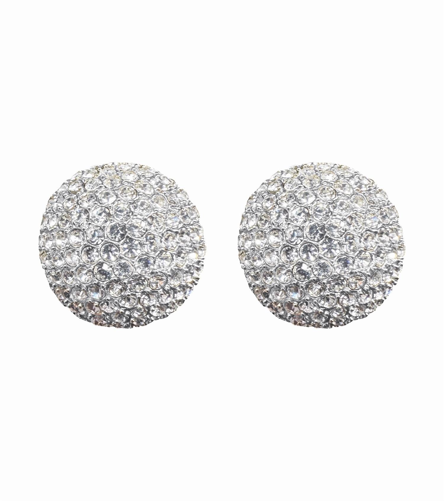 Bead sparkle studs steel