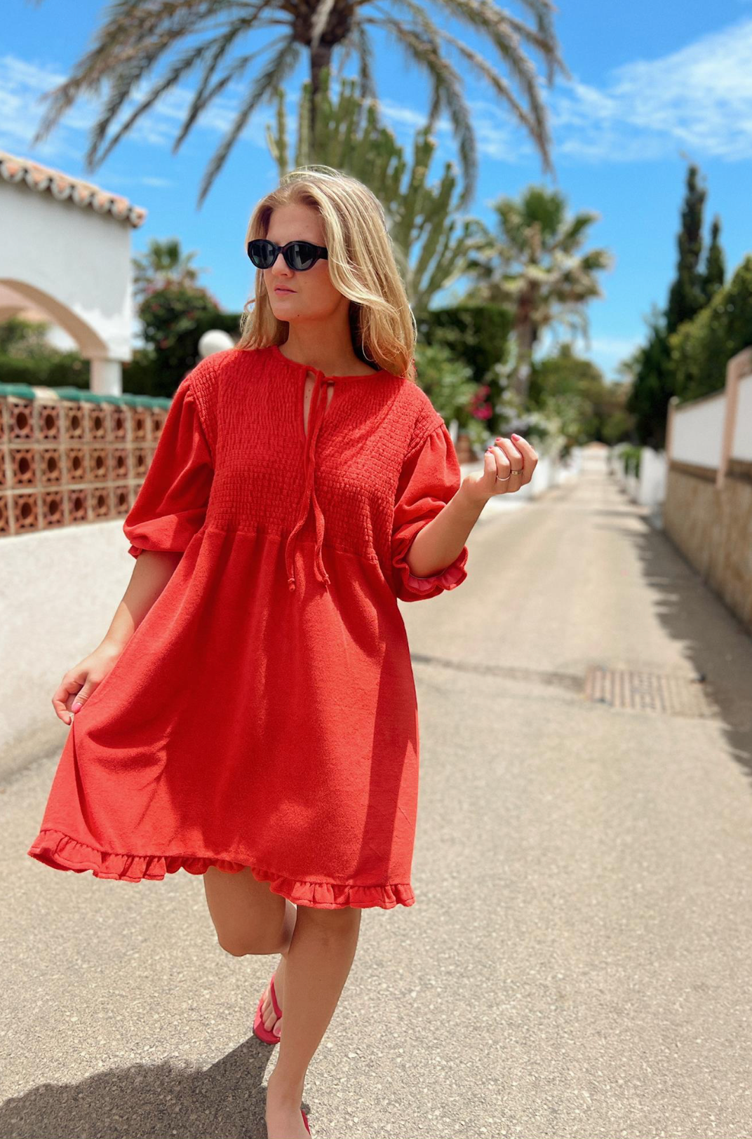 Ella smock dress
