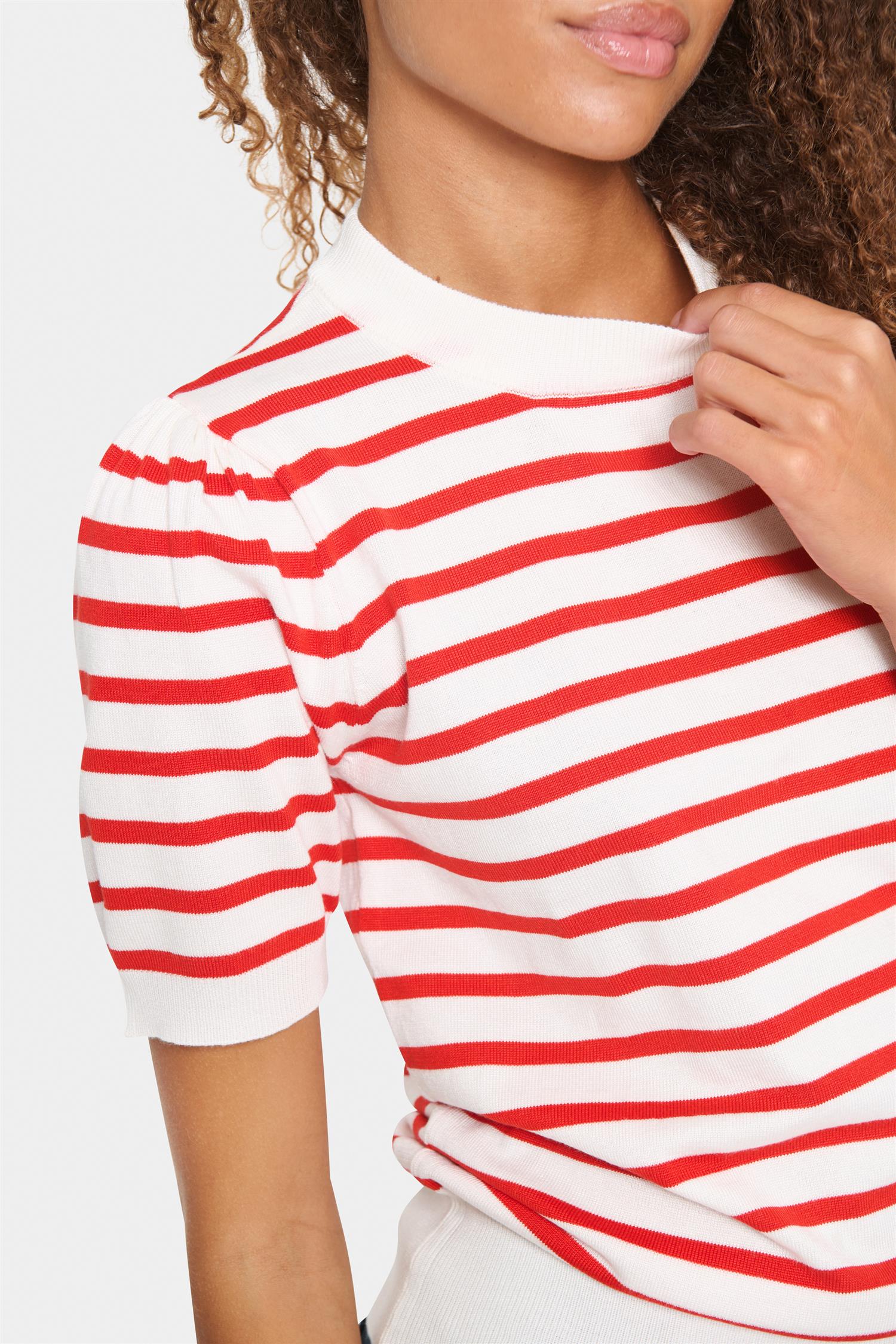 Mila ss stripe pullover