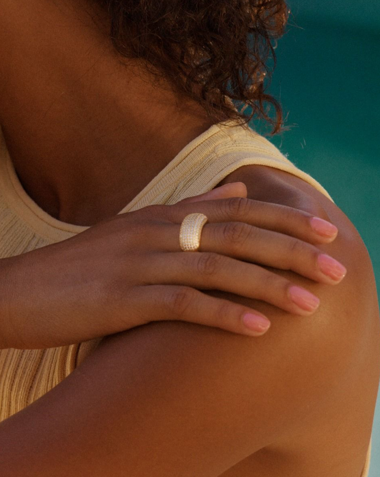 Luxe ring maxi gold
