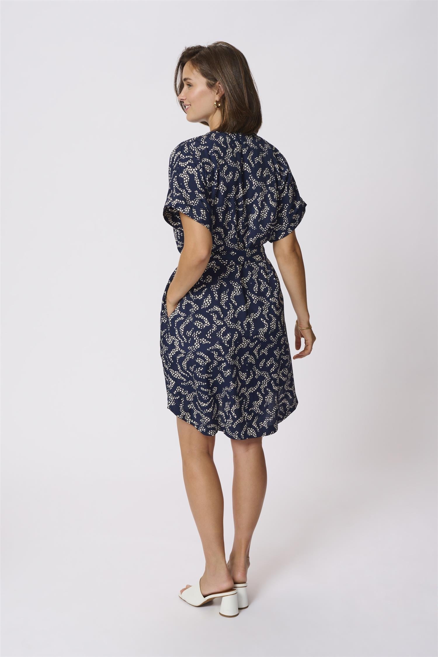 Barton shirt dress