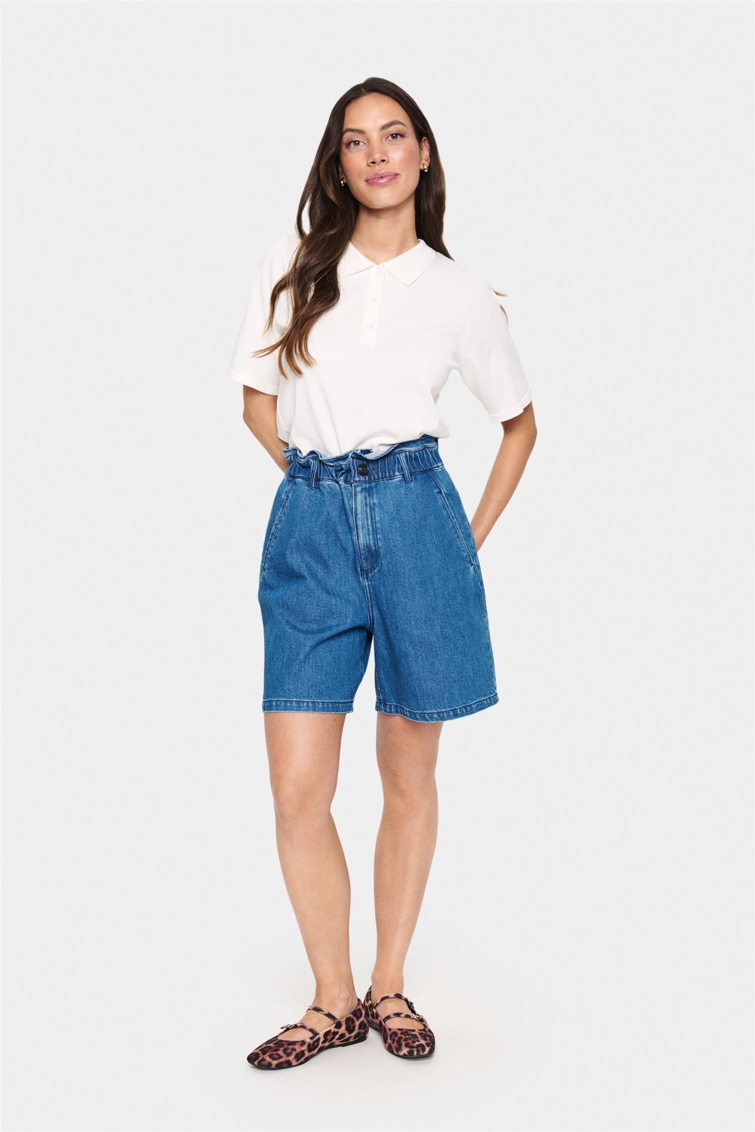 Mila polo ss pullover
