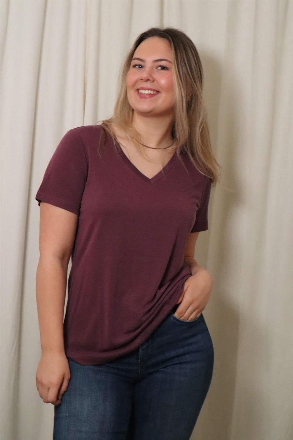 Nina t-shirt Ny V-neck