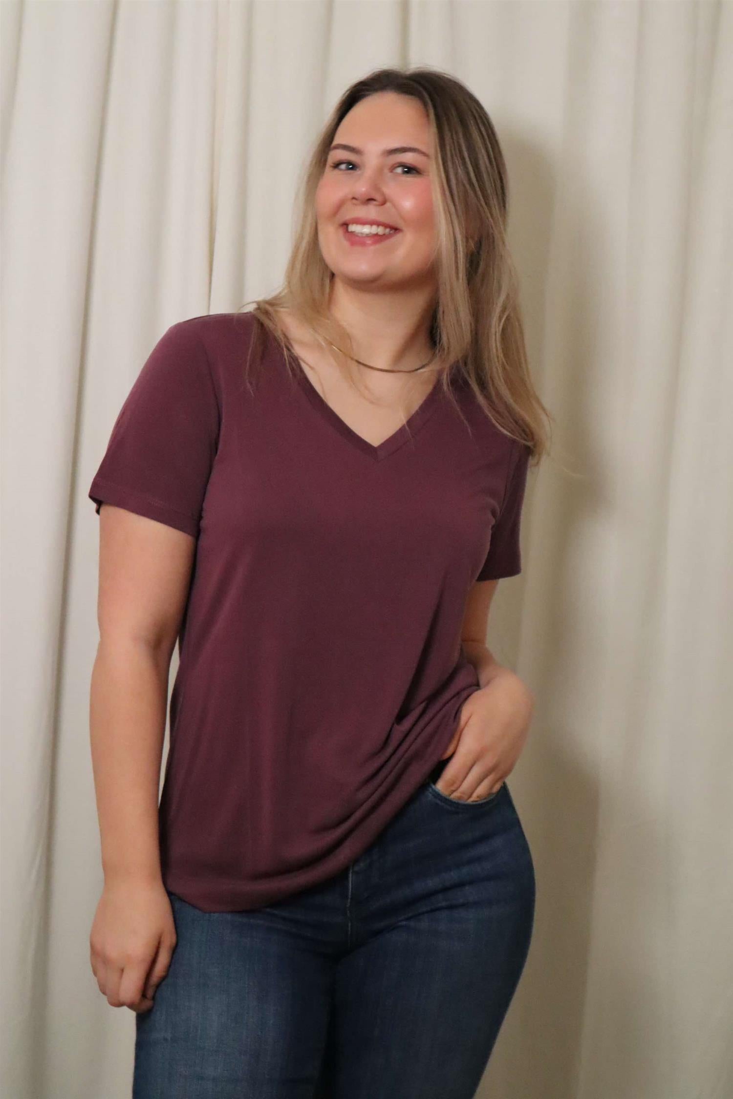 Nina t-shirt Ny V-neck