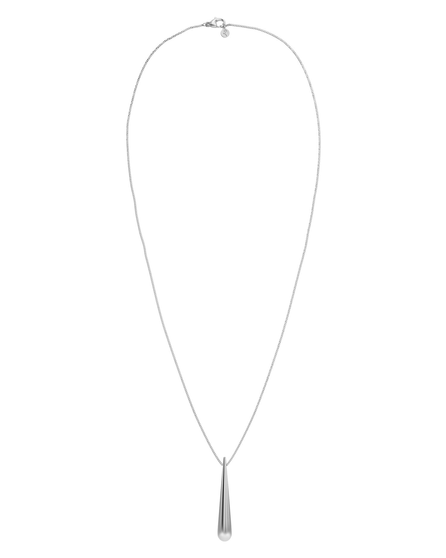 Drops necklace steel