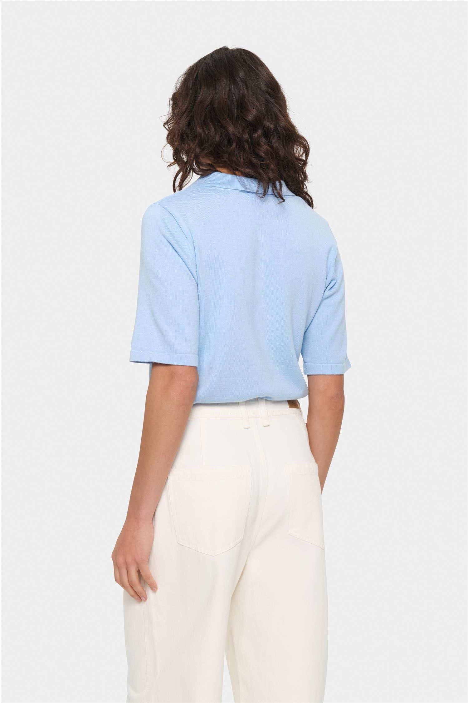 Mila polo ss pullover