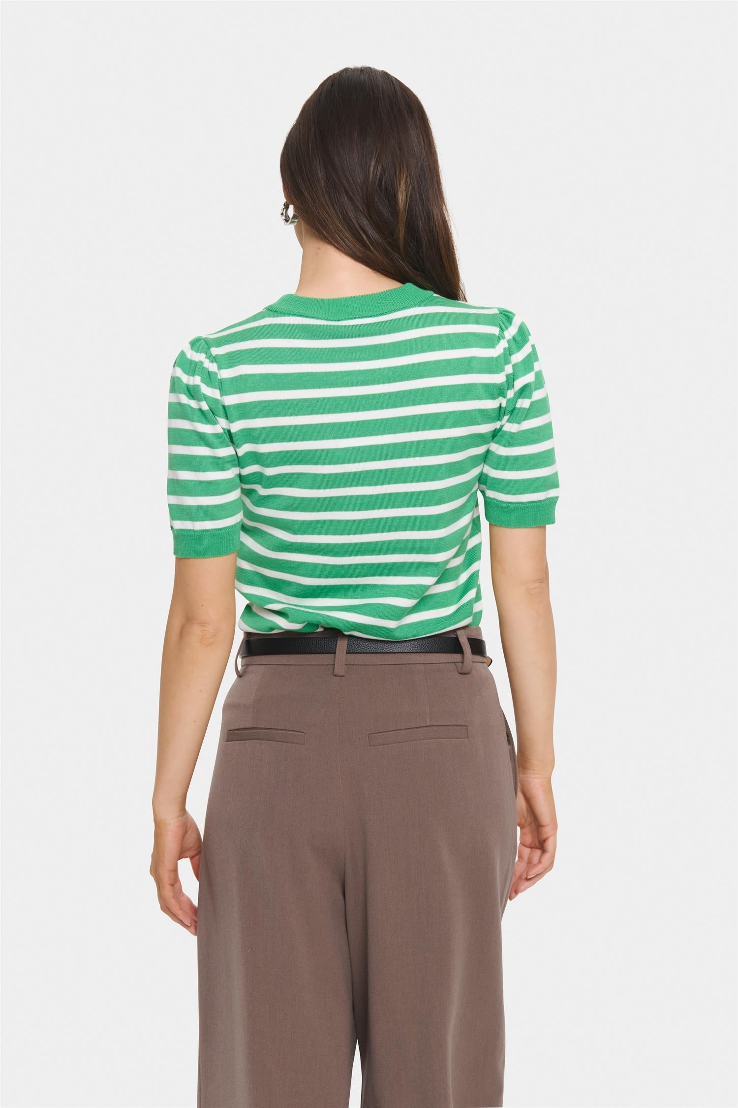 Mila ss stripe pullover