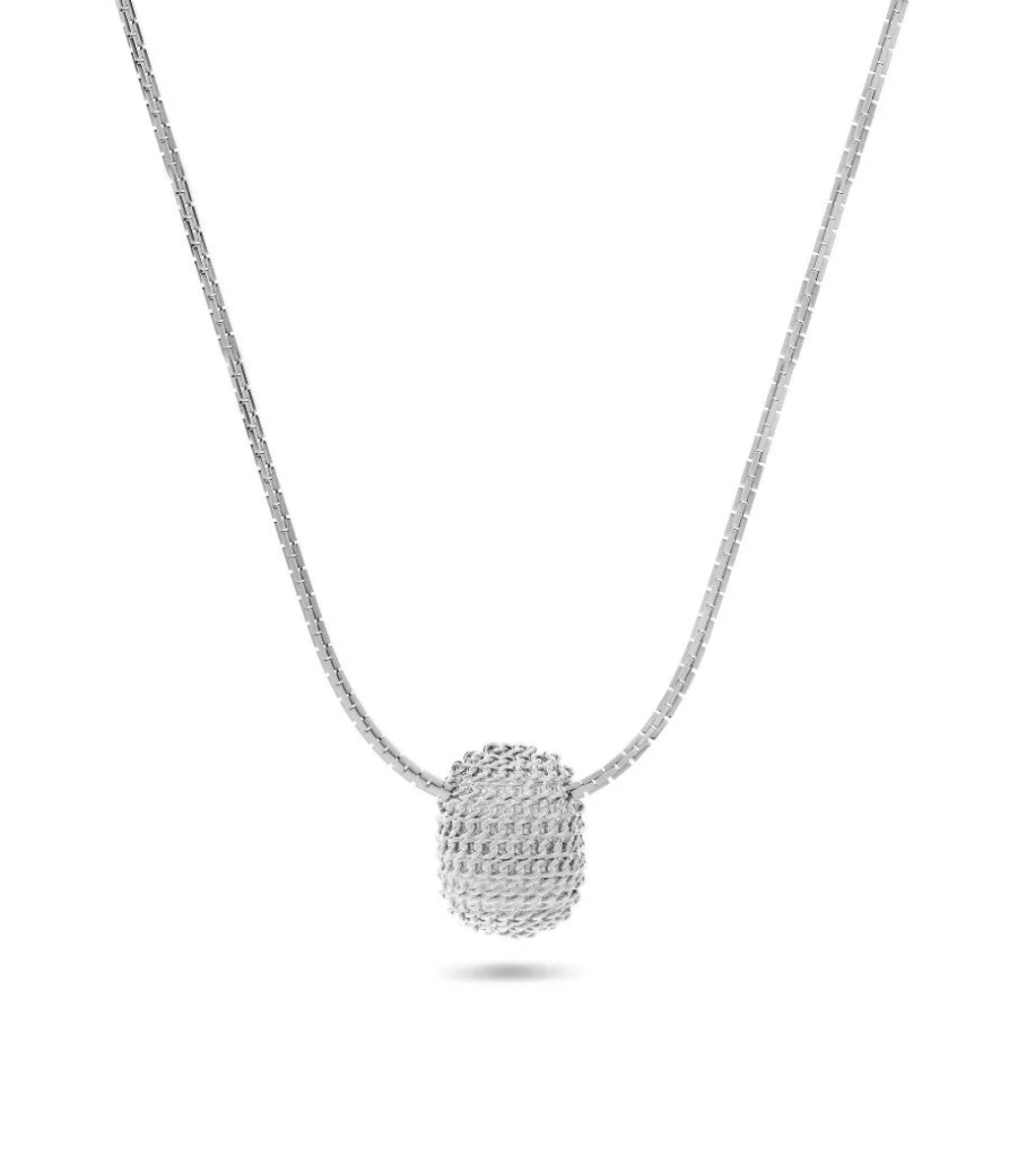 Amarillo necklace S rhodium