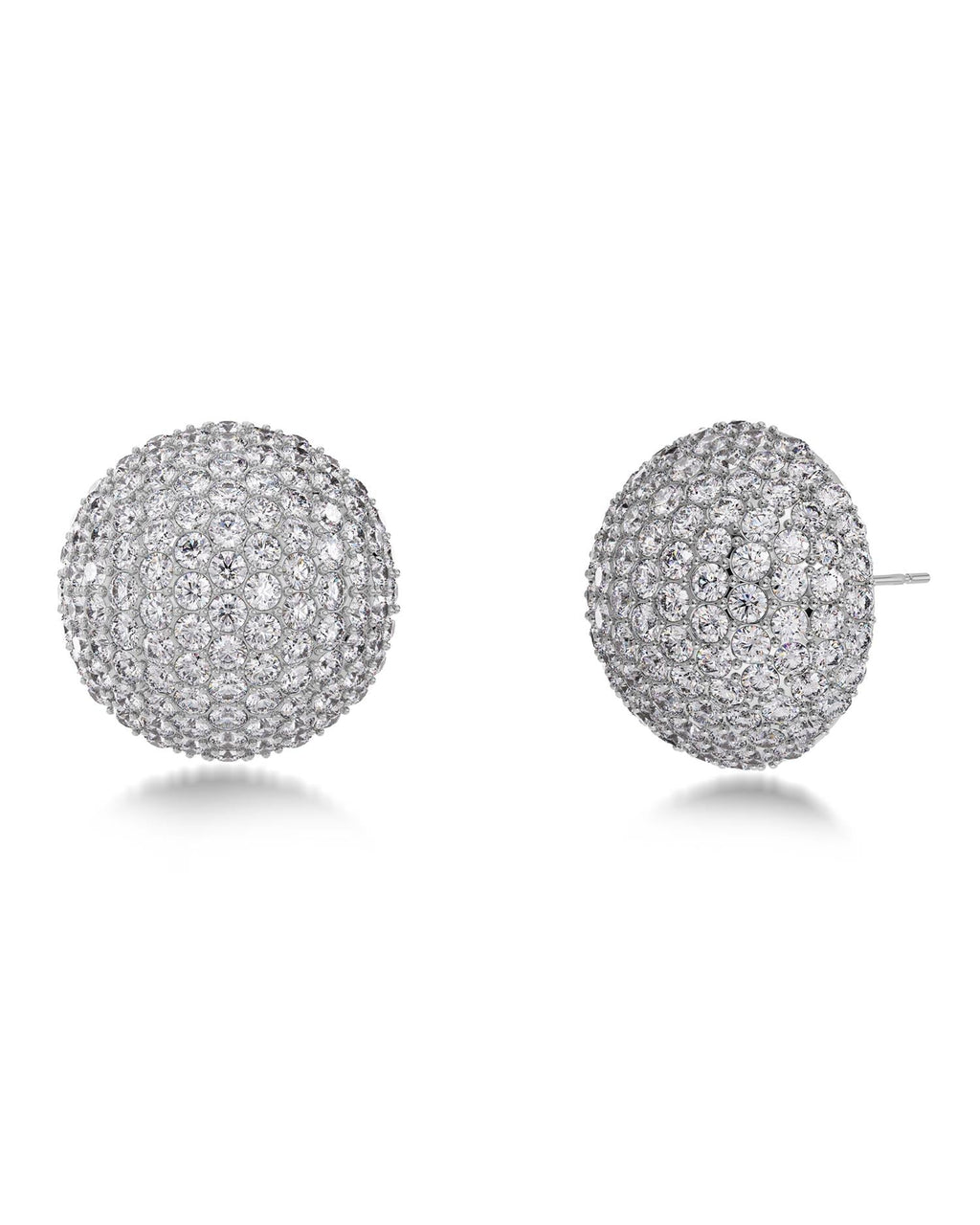 Bead sparkle studs steel