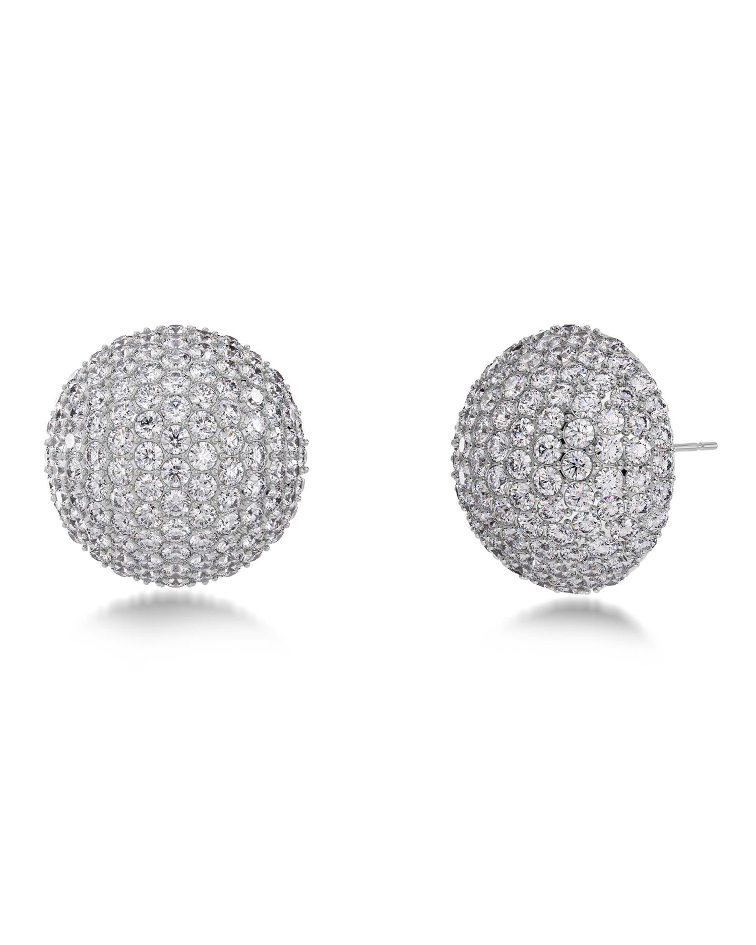 Bead sparkle studs steel