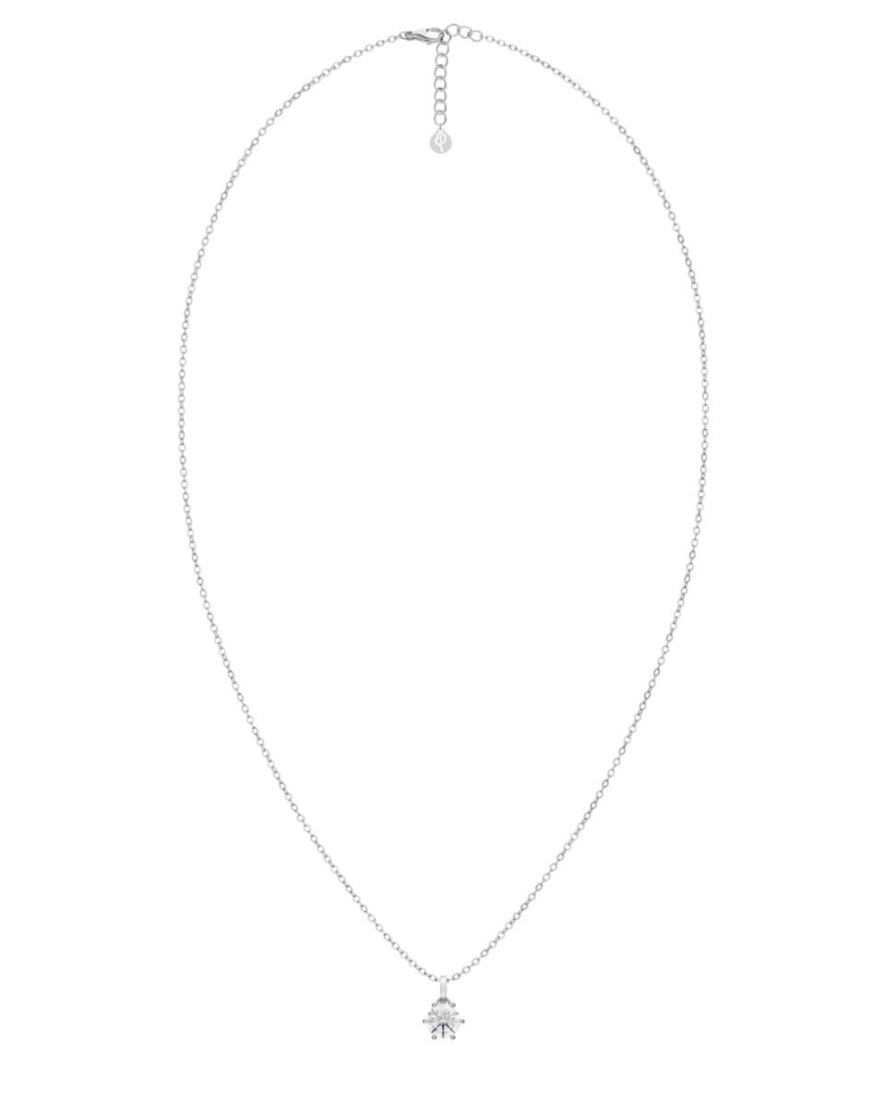 Crown necklace steel