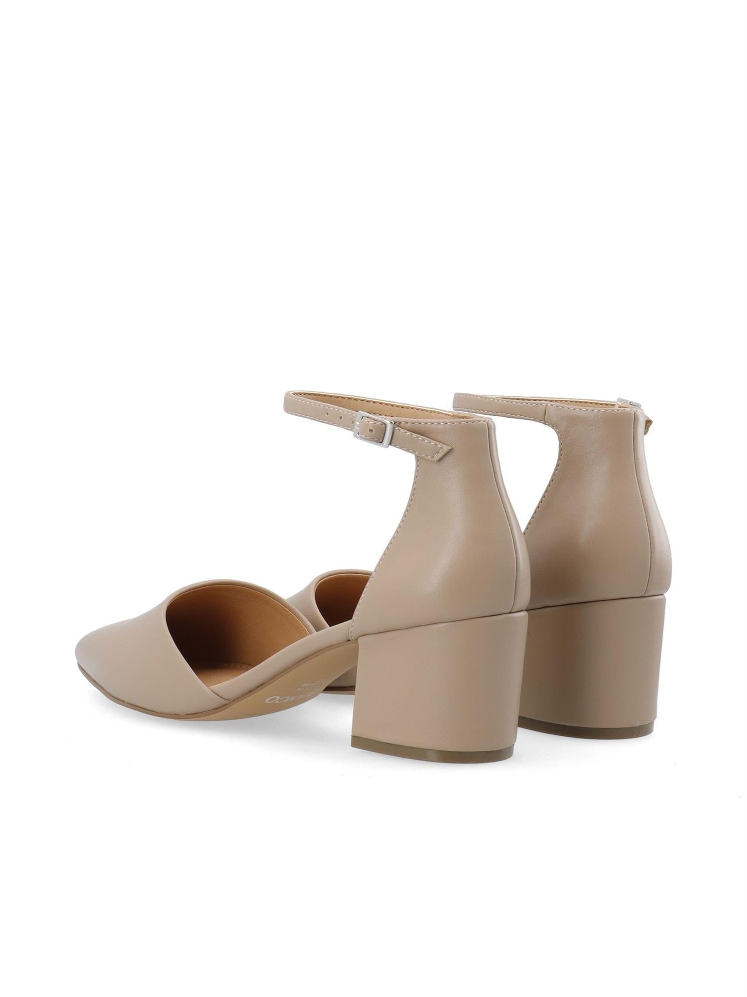 devived pump faux leather