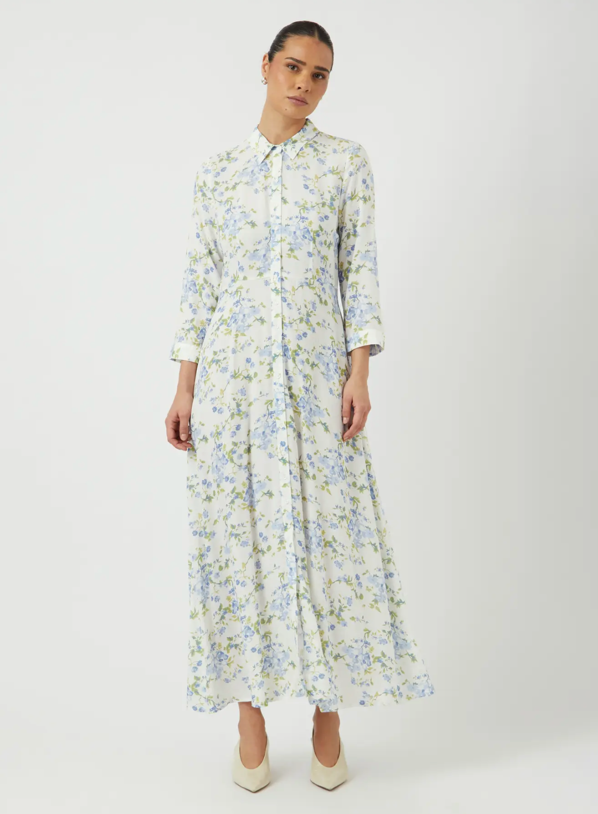 Savanna long shirt dress