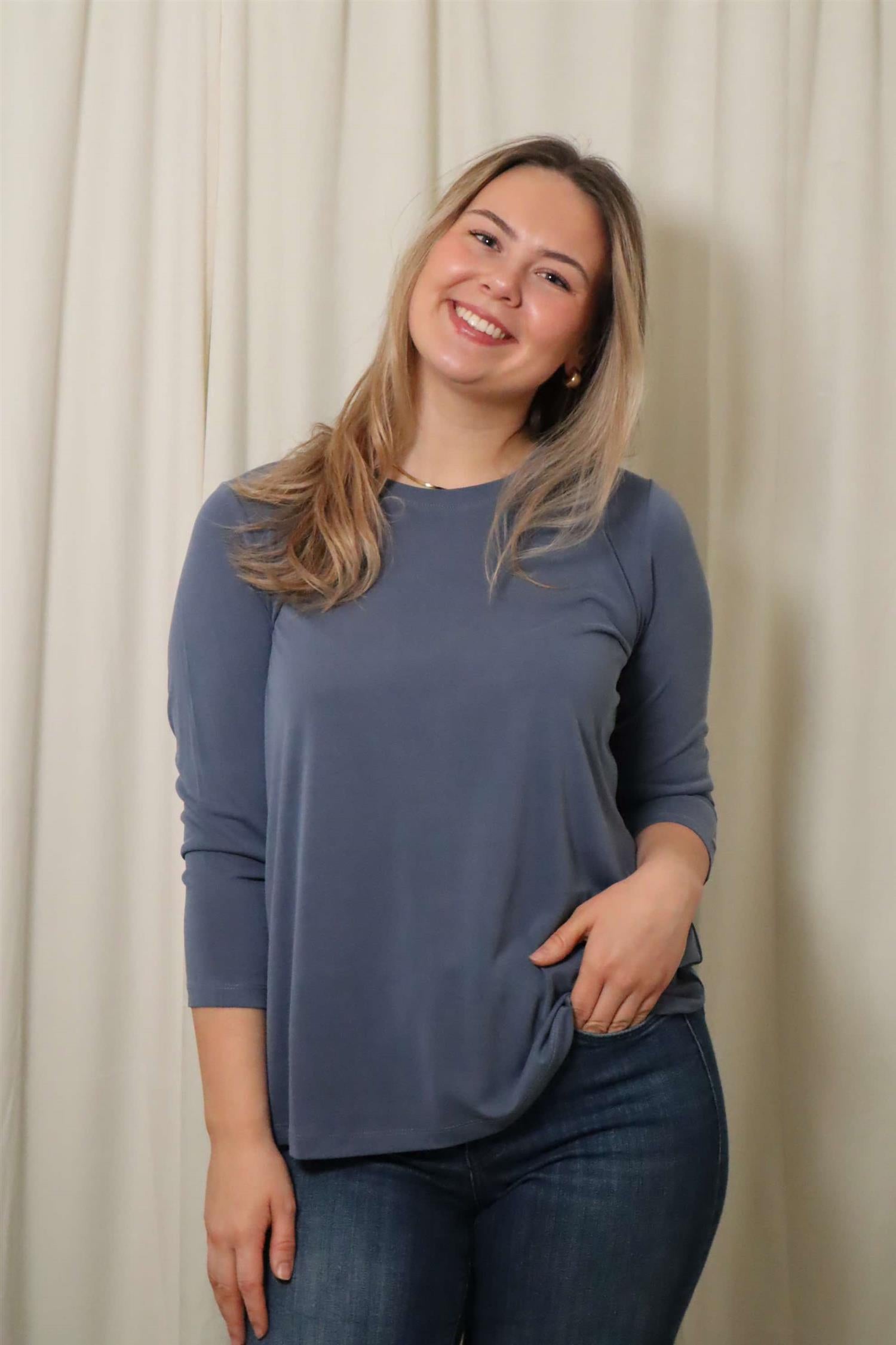 Nina t-shirt 3/4 arm