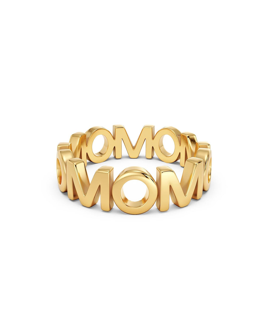 Mom multi ring gold