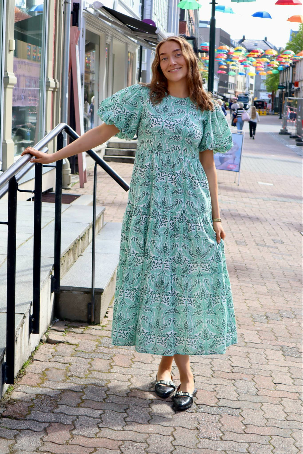 Botanico ss ankle dress