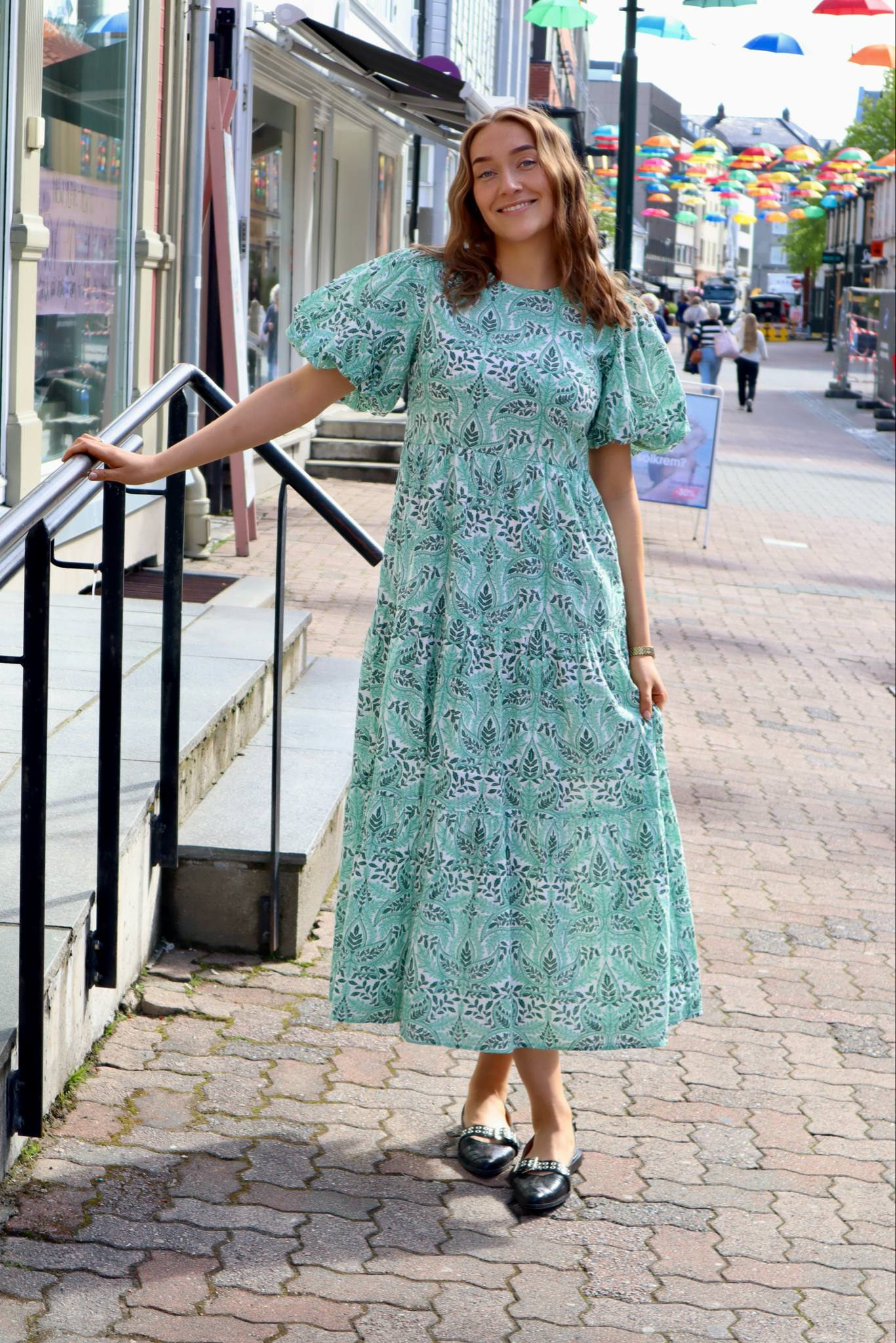Botanico ss ankle dress
