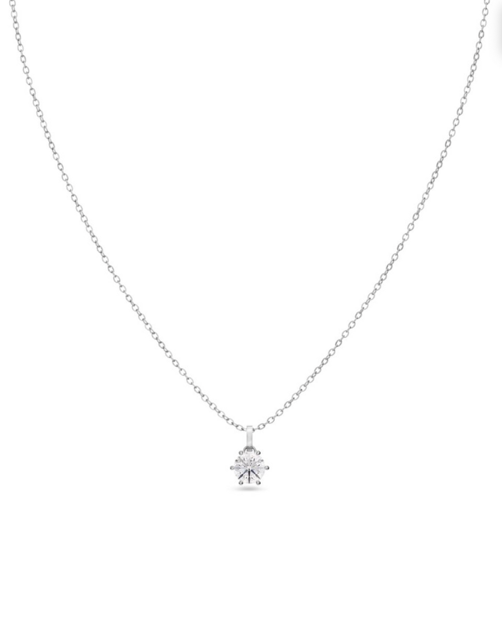 Crown necklace steel