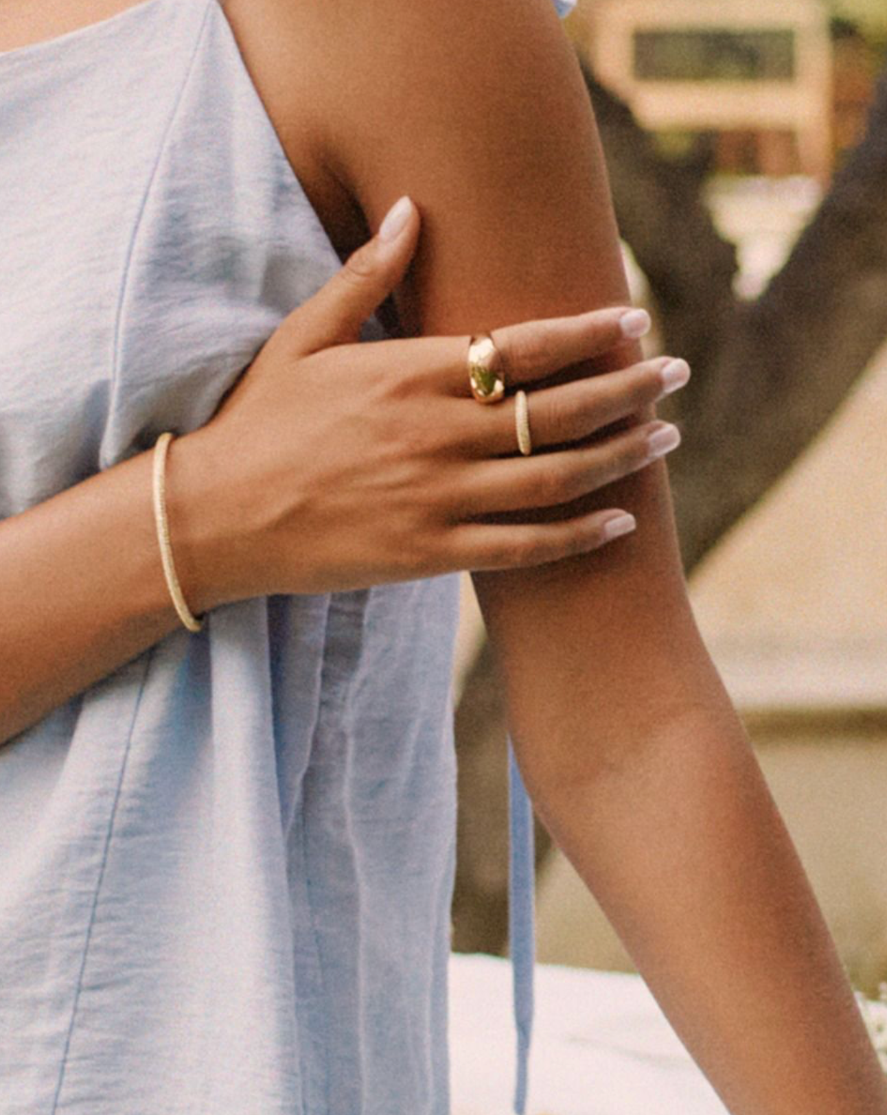 Luxe bangle gold