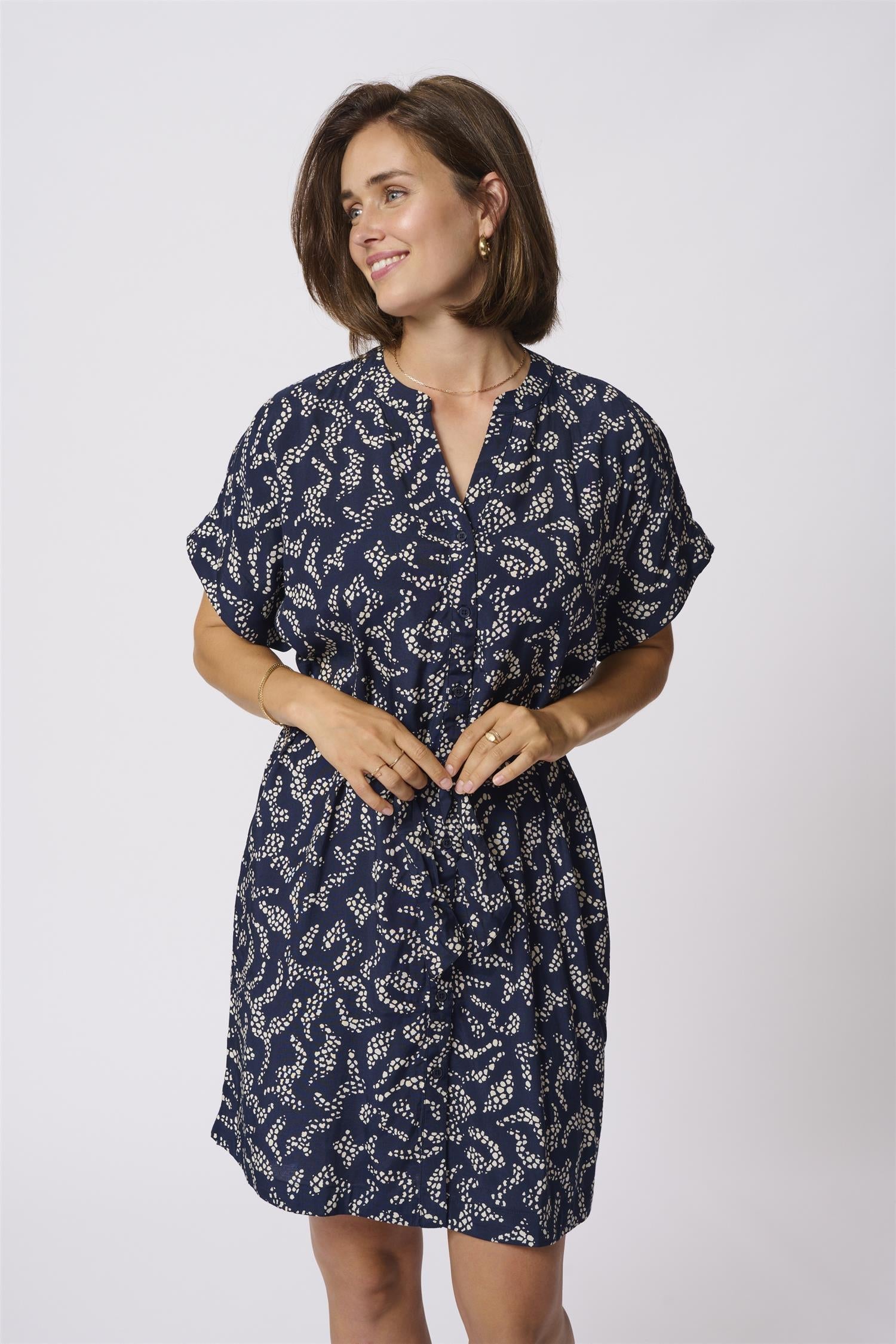Barton shirt dress