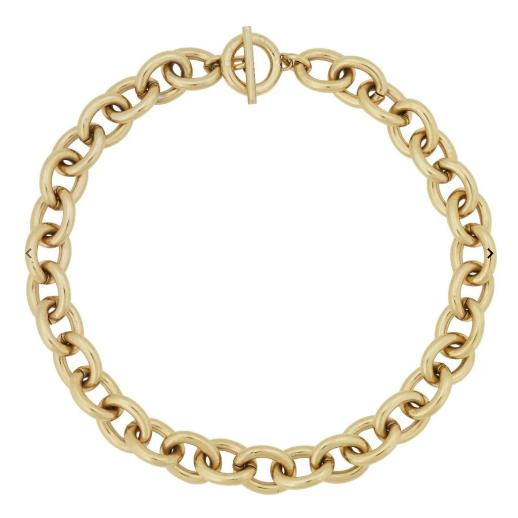 Ample necklace gold