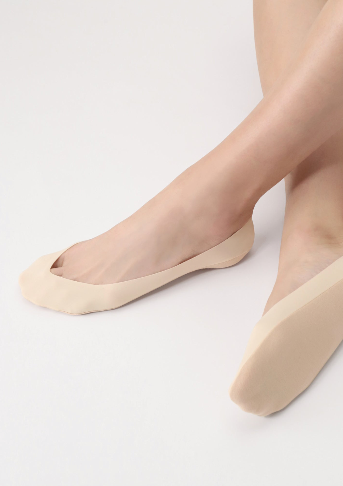 2pk twins ballet no-show socks