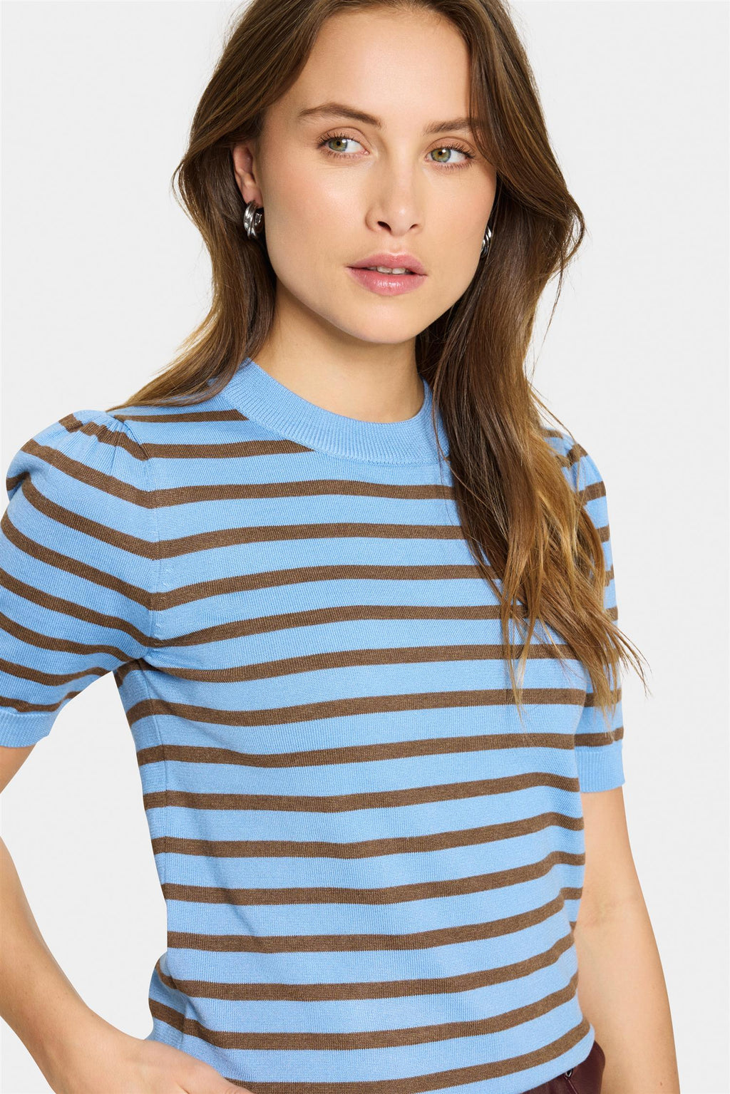 Mila ss stripe pullover