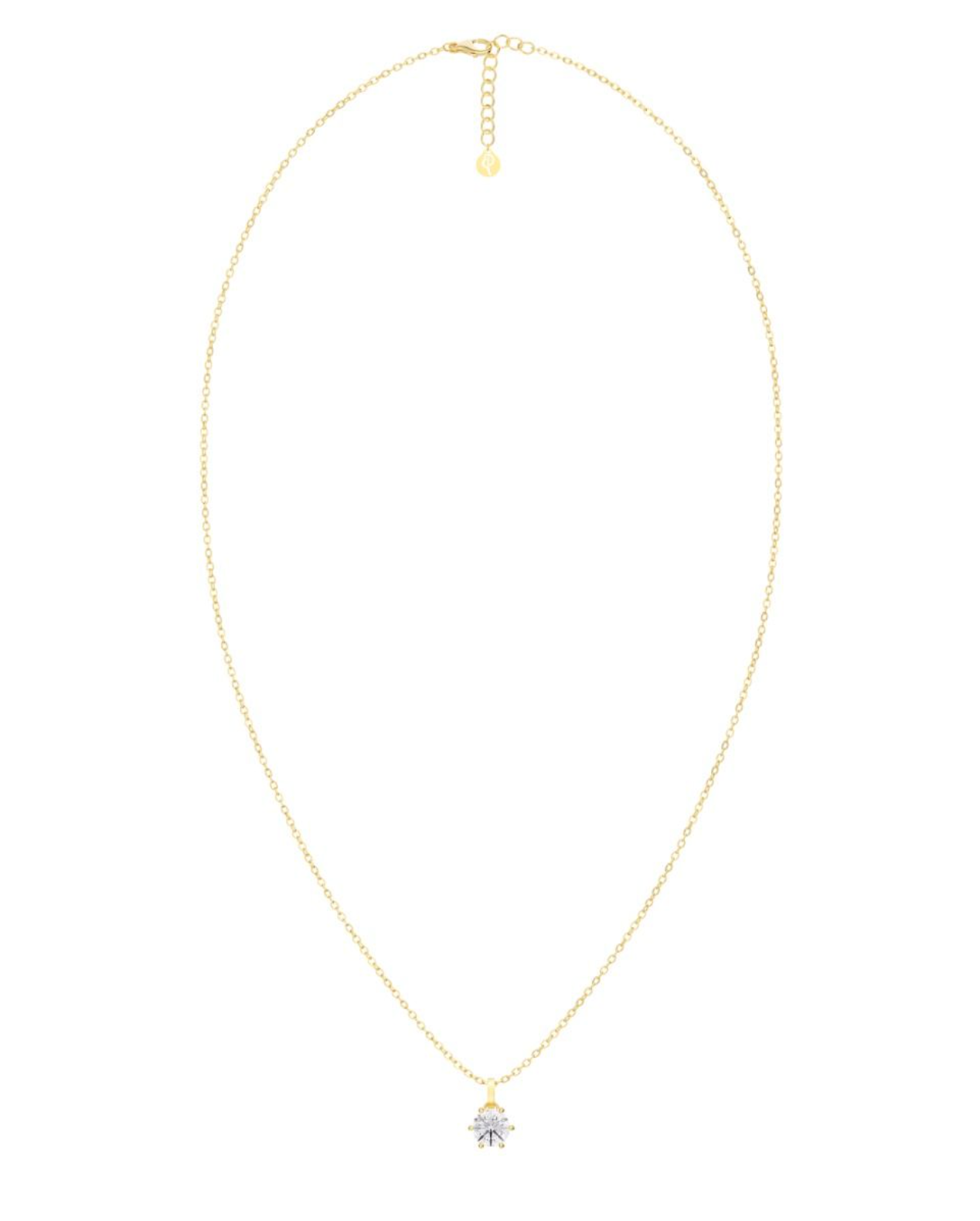 Crown necklace gold