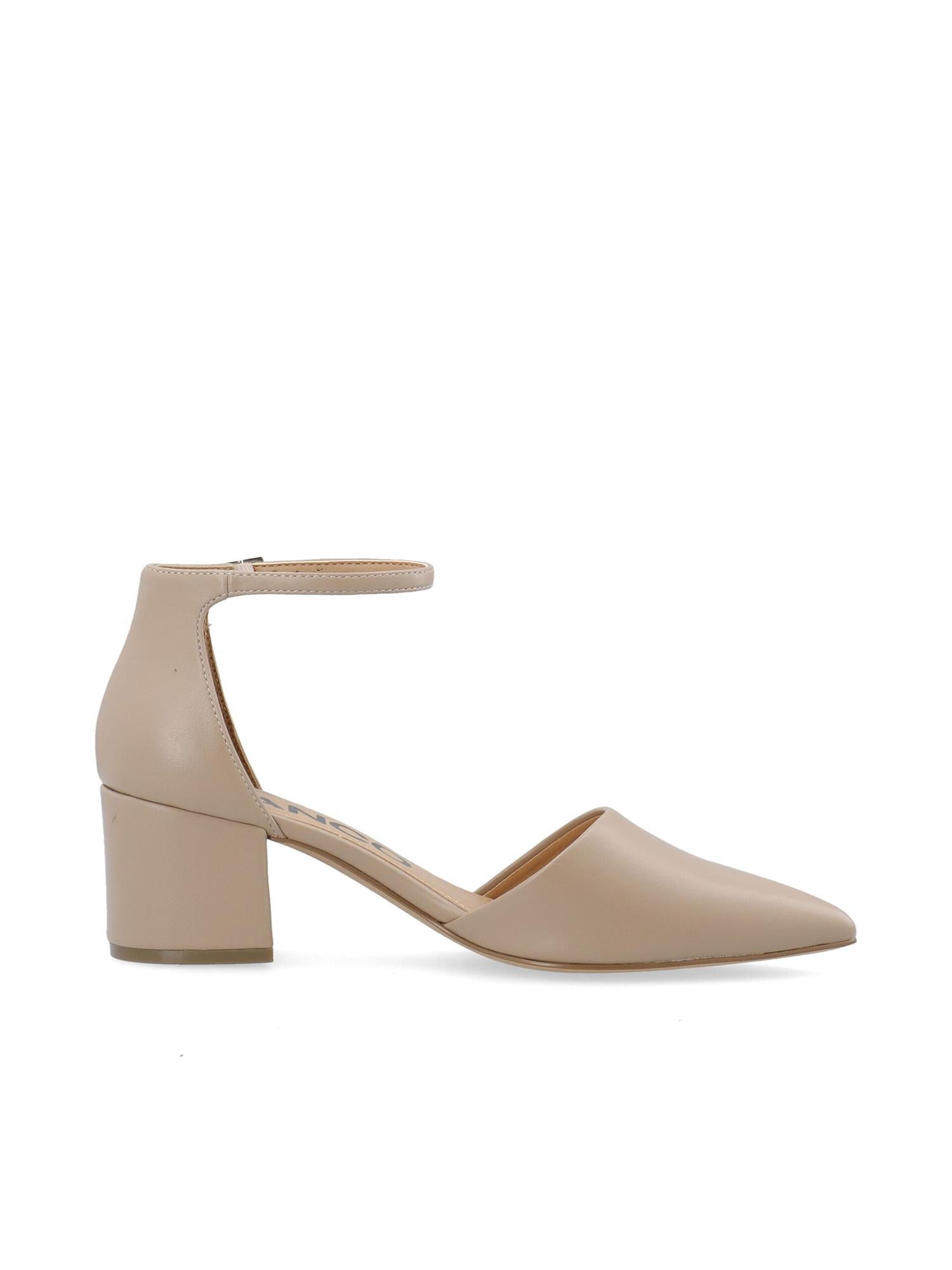 devived pump faux leather