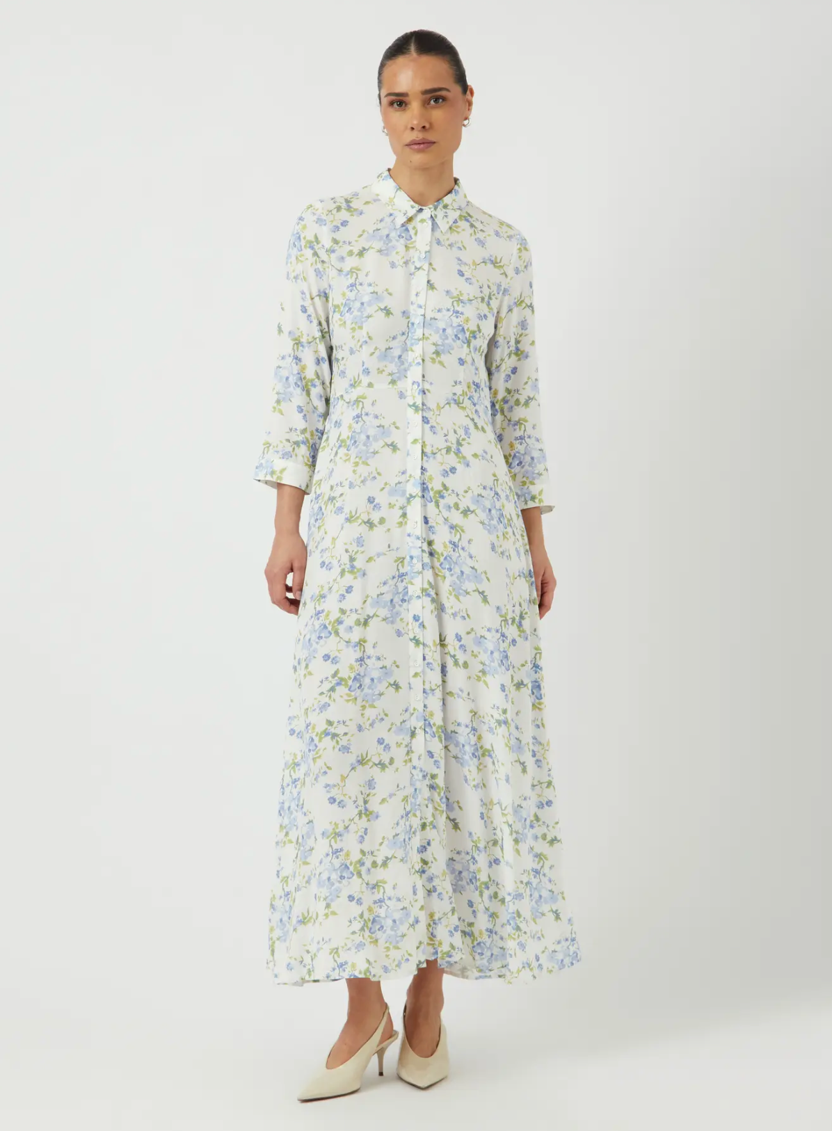 Savanna long shirt dress