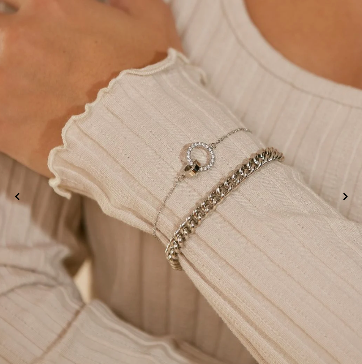 Eternal Orbit bracelet Steel