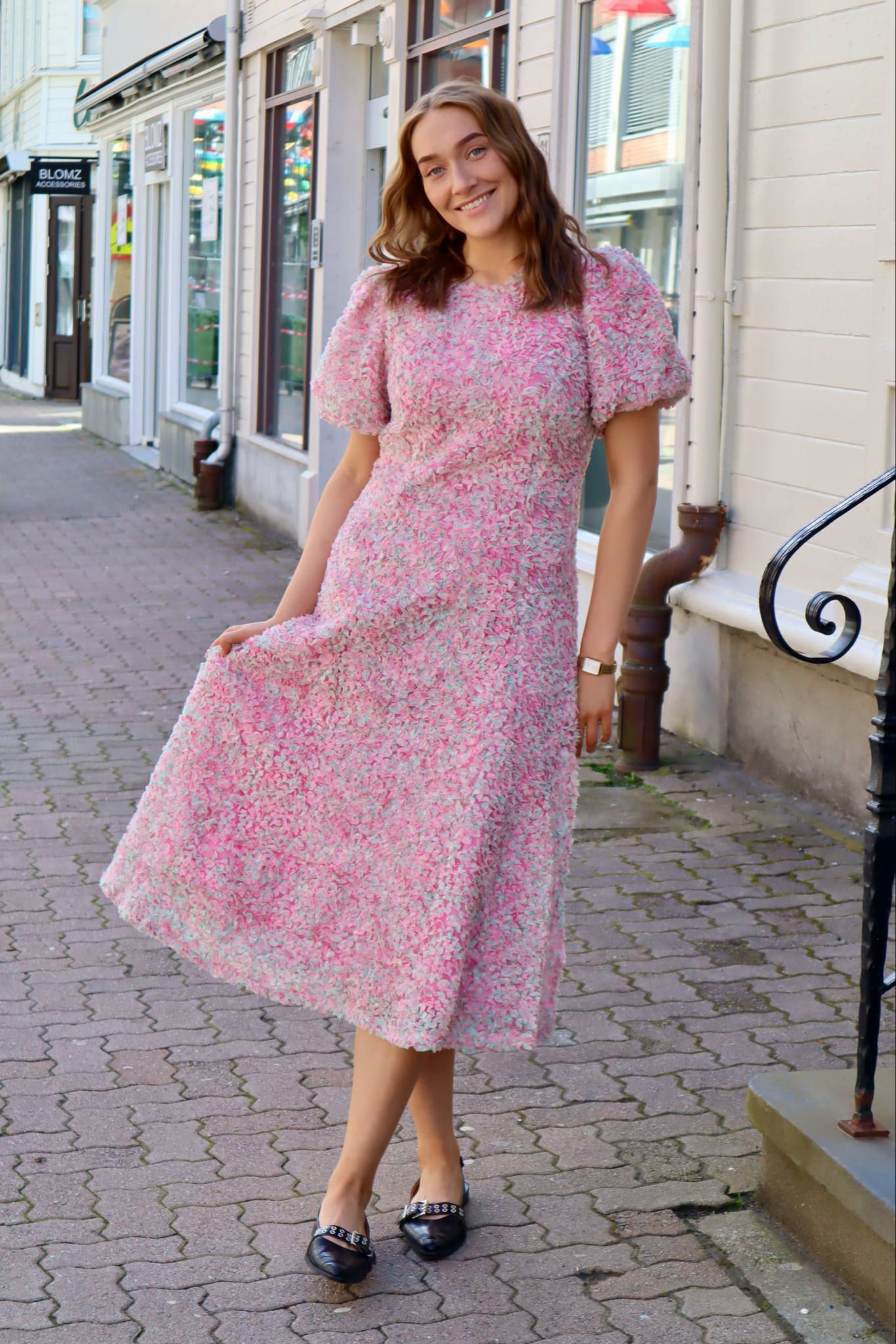 Kerry ss long dress