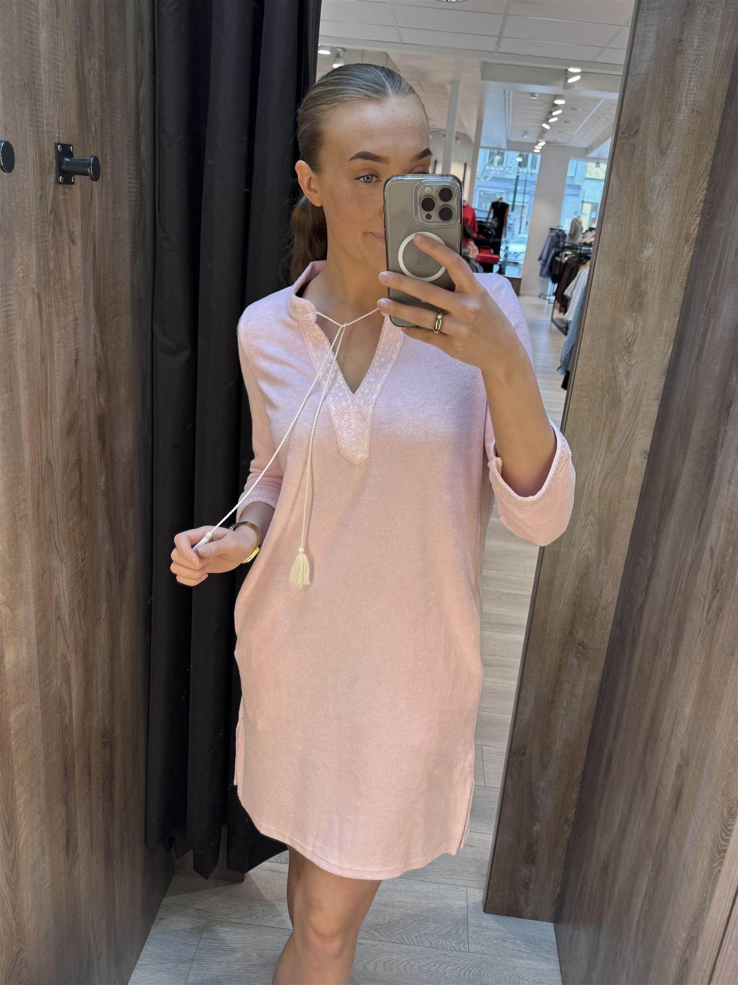 Kaftan short dress