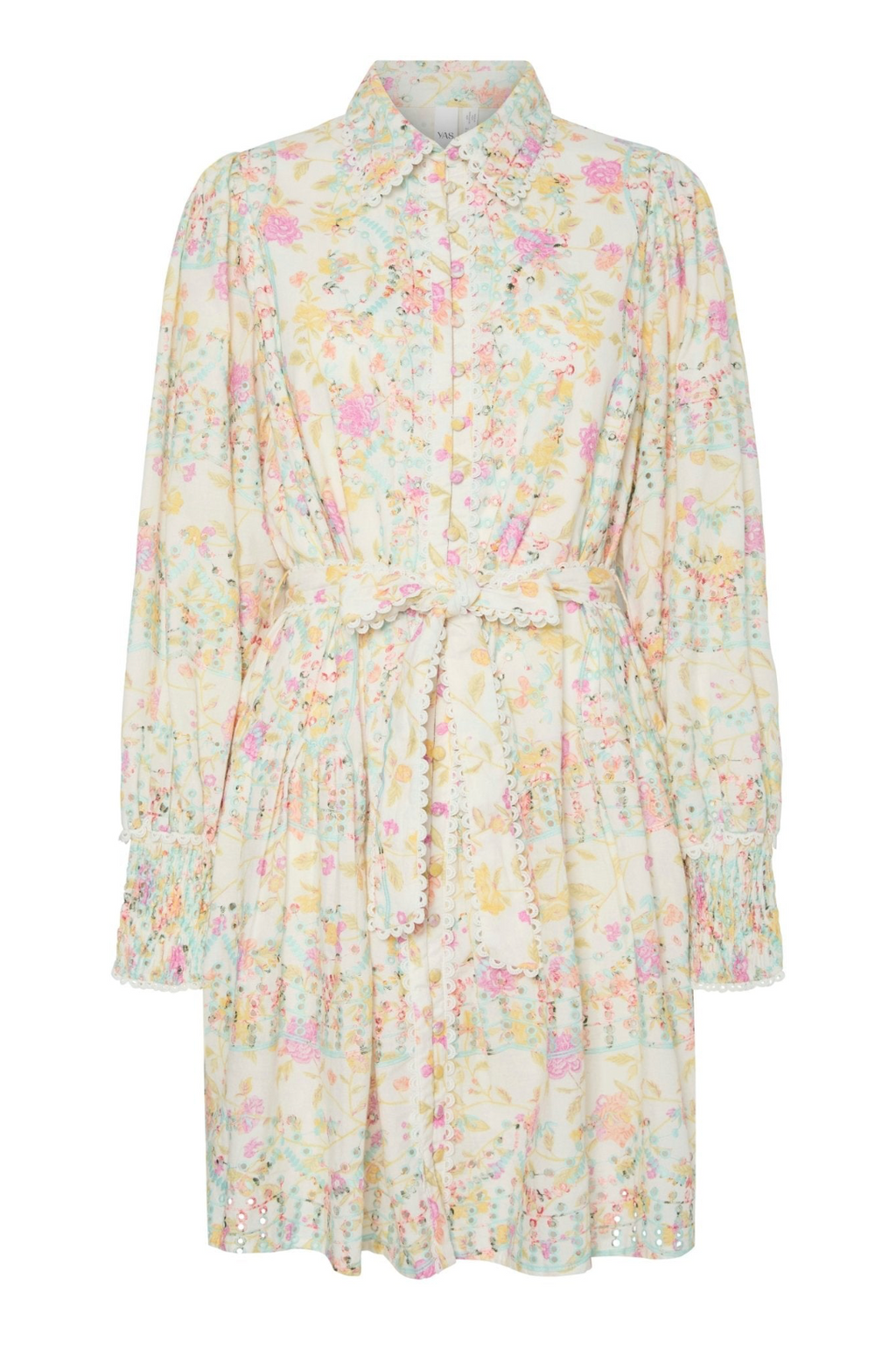 Mellia ls embroidered dress
