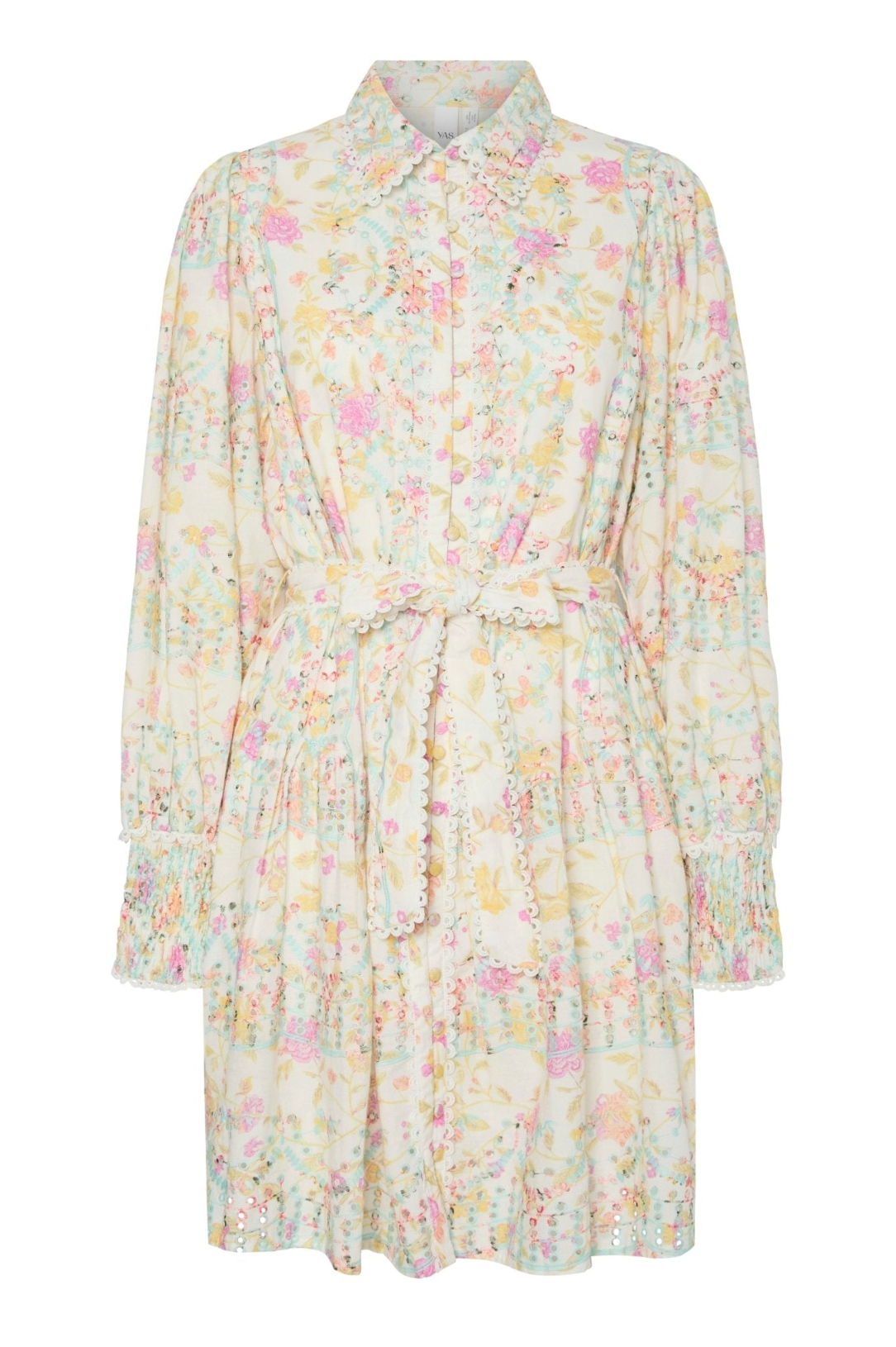 Mellia ls embroidered dress