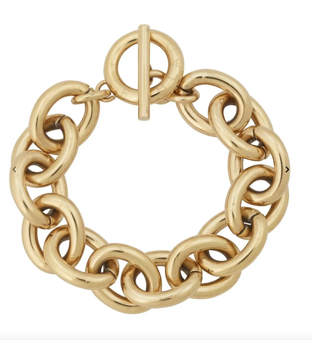 Ample bracelet gold L