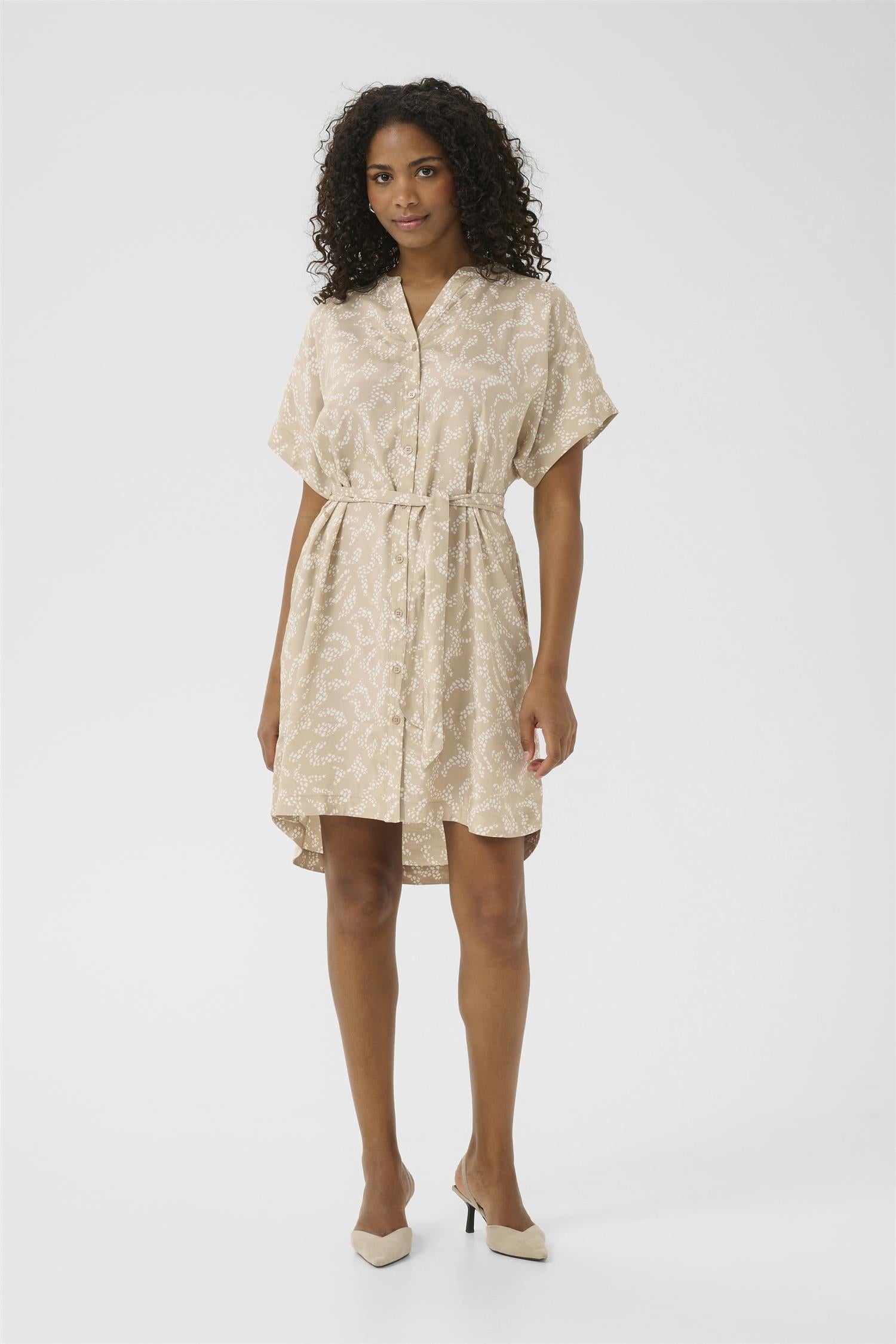 Barton shirt dress